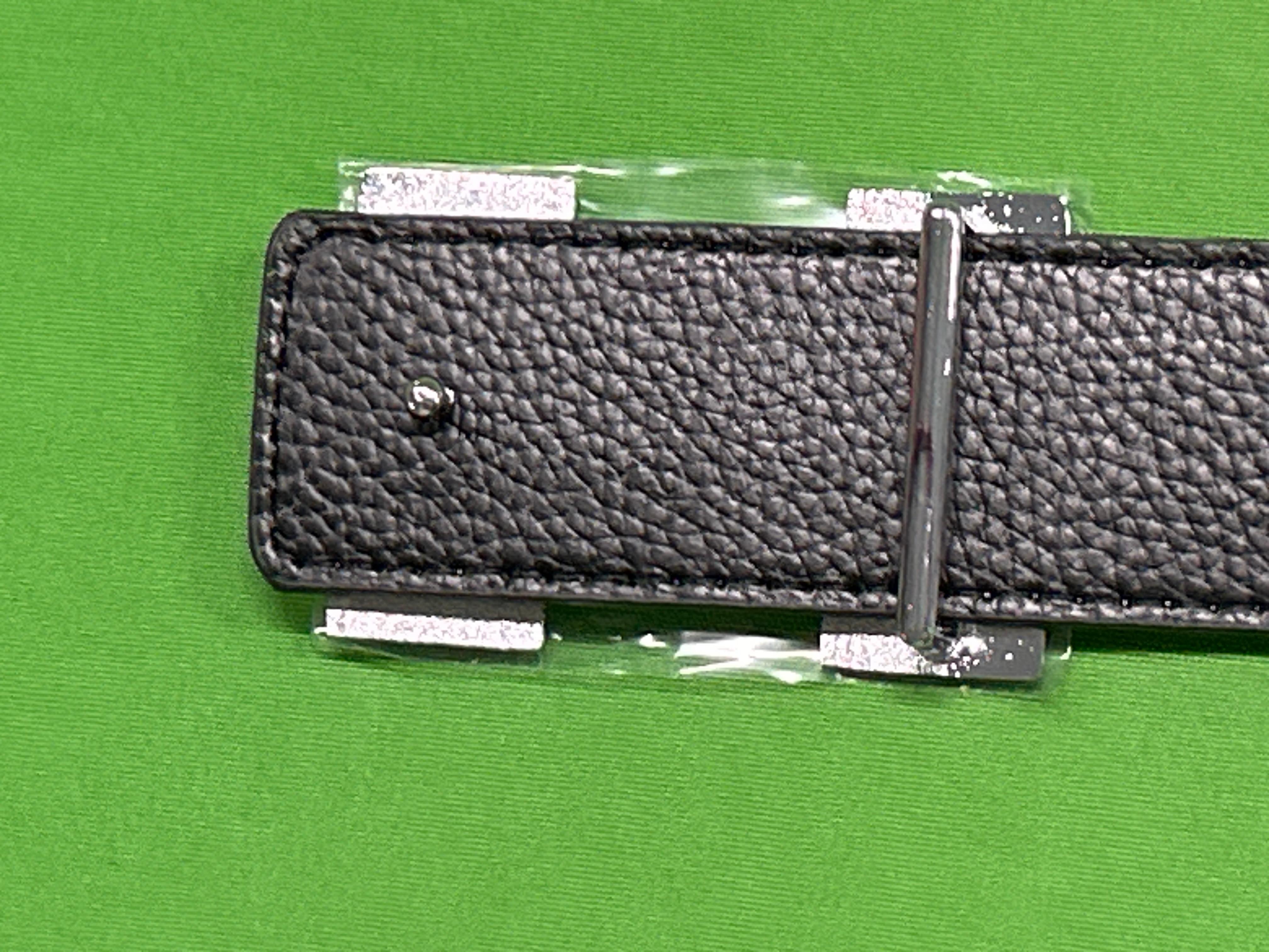 Foto QC 4 de Burberry B Buckle Reversible Belt Vintage Check