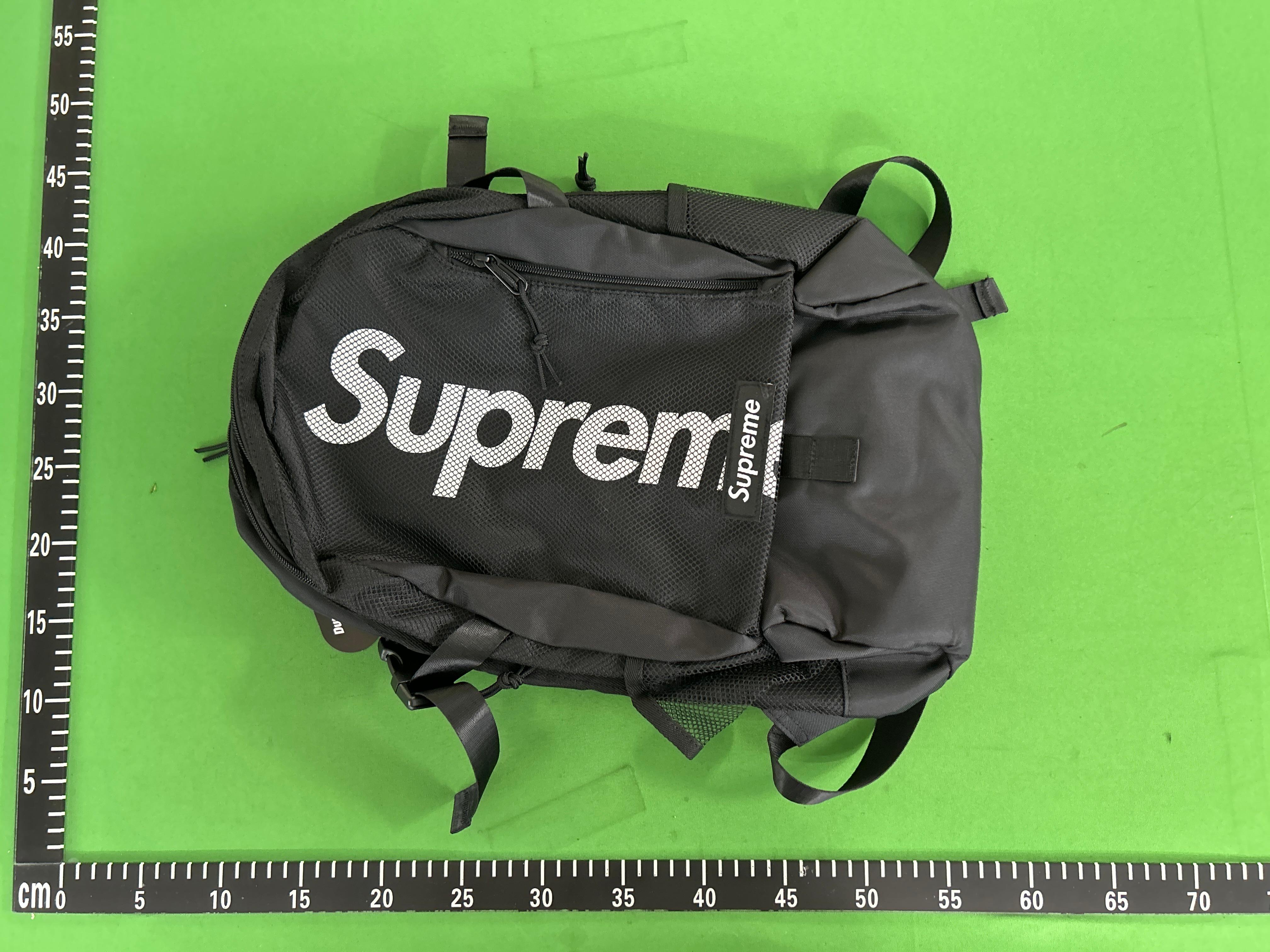 Foto QC 1 de Supreme Mesh Backpack Black
