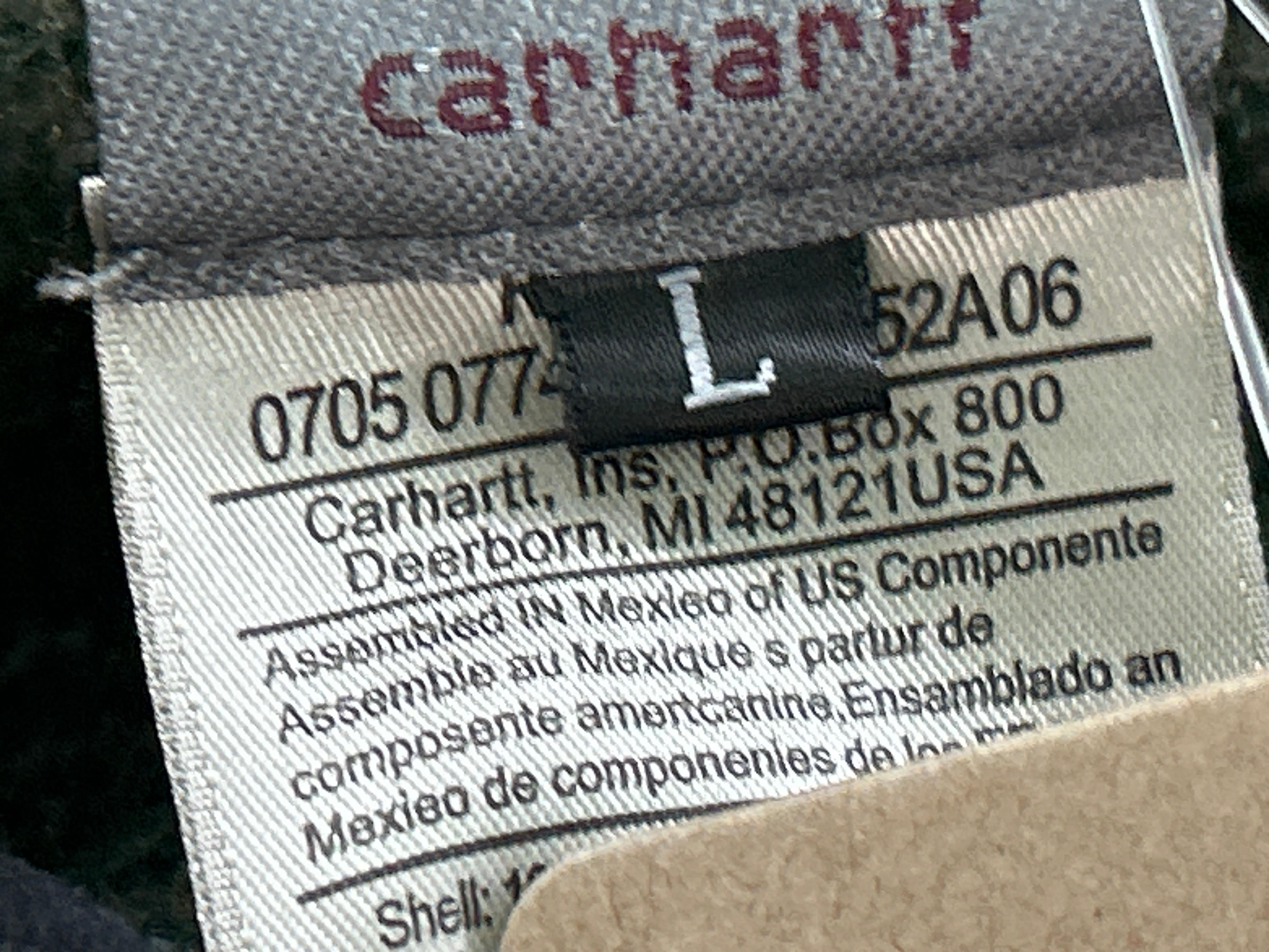 Foto QC 6 de Carhartt J97 Detroit Jacket Sandstone Duck Black