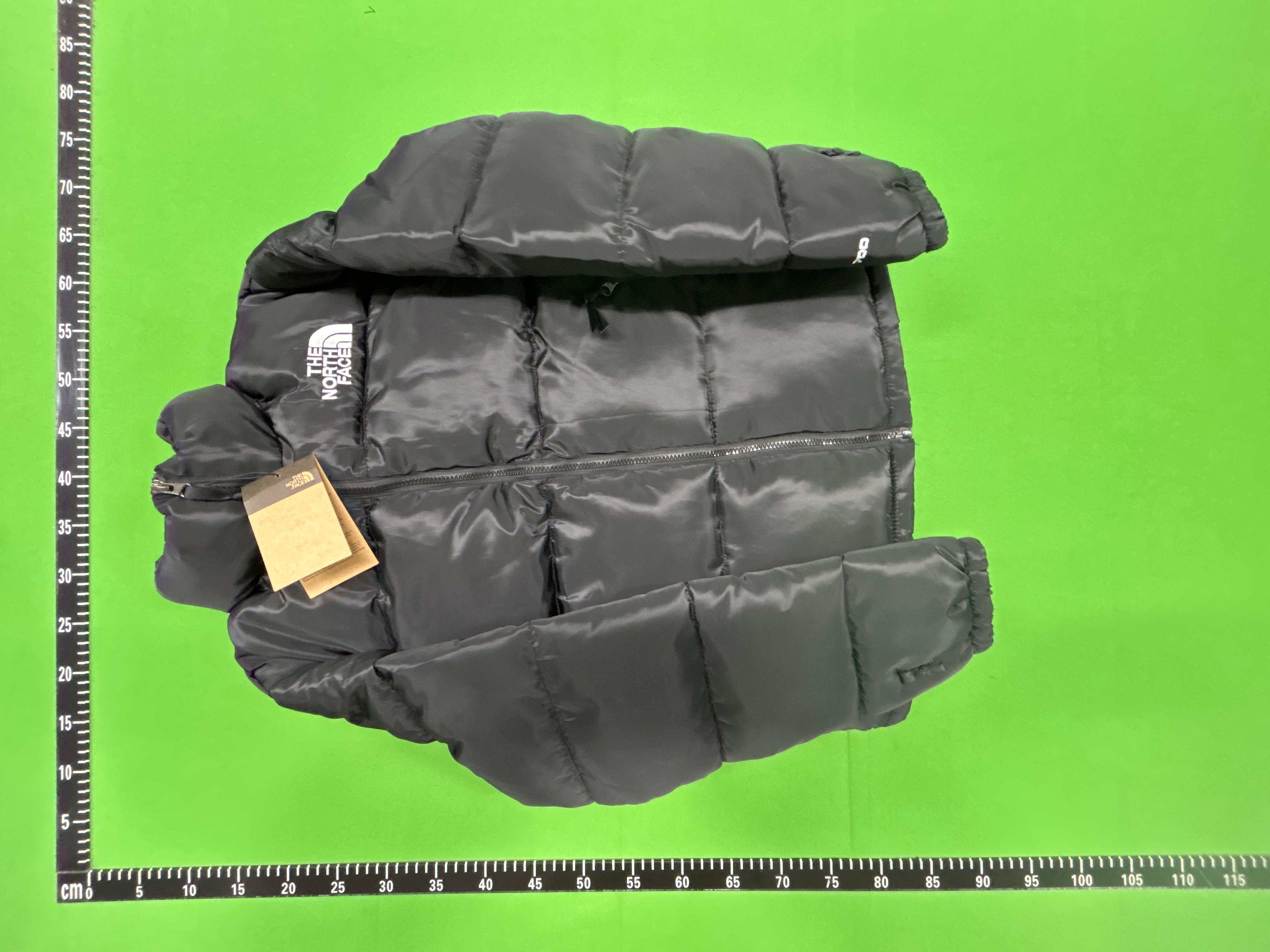 Foto QC 7 de The North Face 1996 Retro Nuptse Vest Hooded Puffer Khaki Black