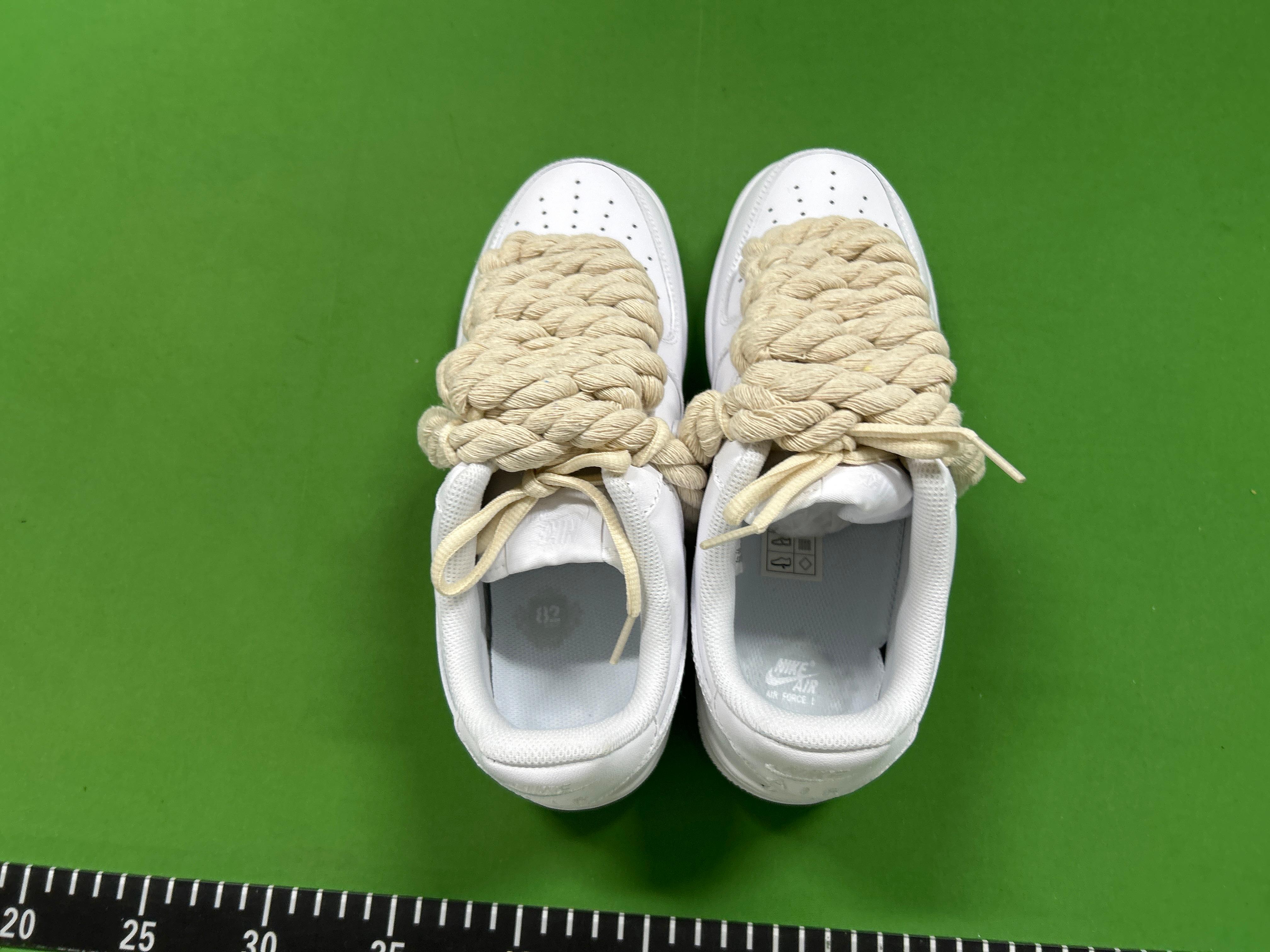 Foto QC 3 de Nike Air Force 1 Low Rope Laces Triple White