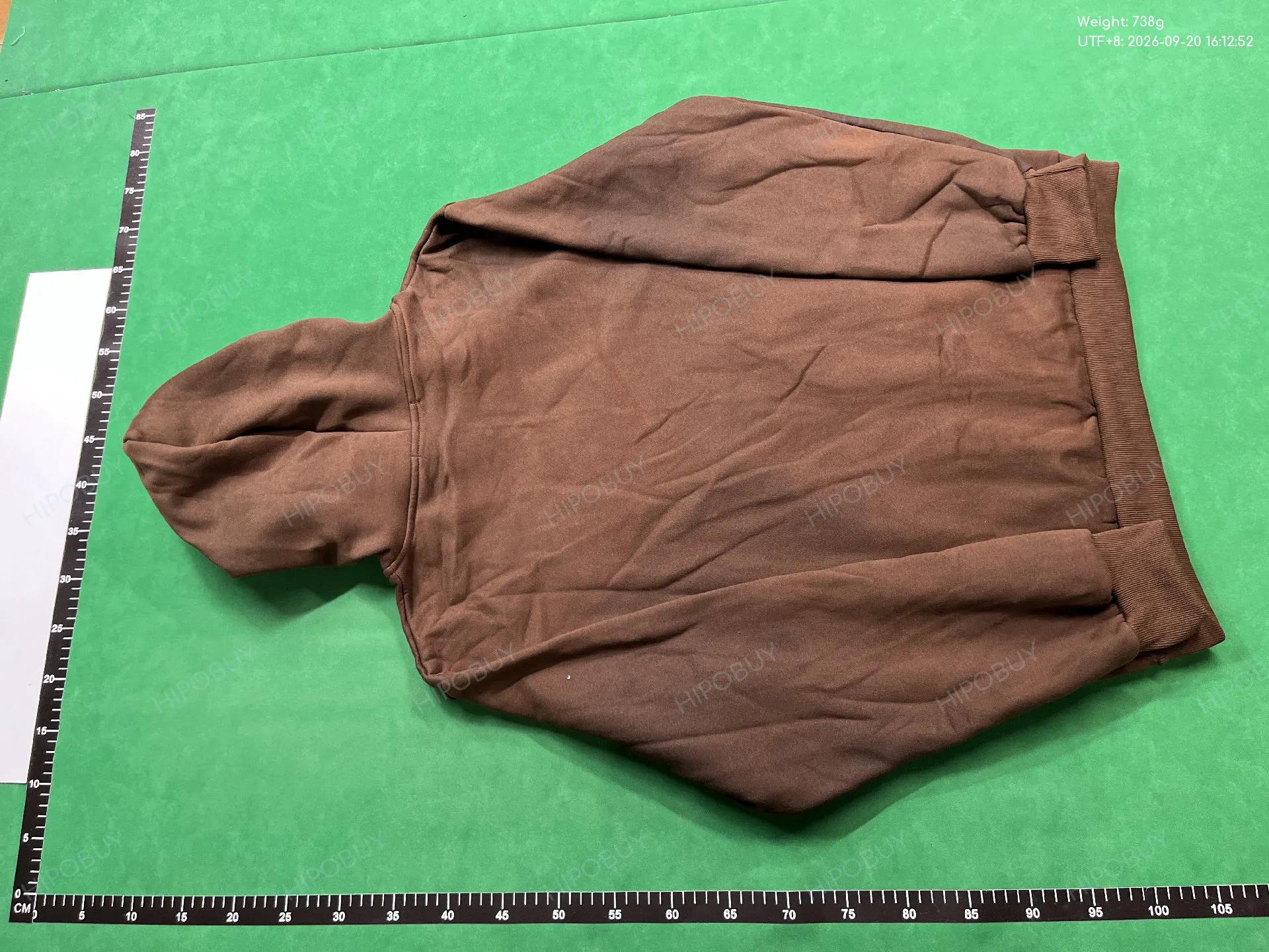 Foto QC 3 de Travis Scott Cactus Jack FC Barcelona Hoodie Logo Brown