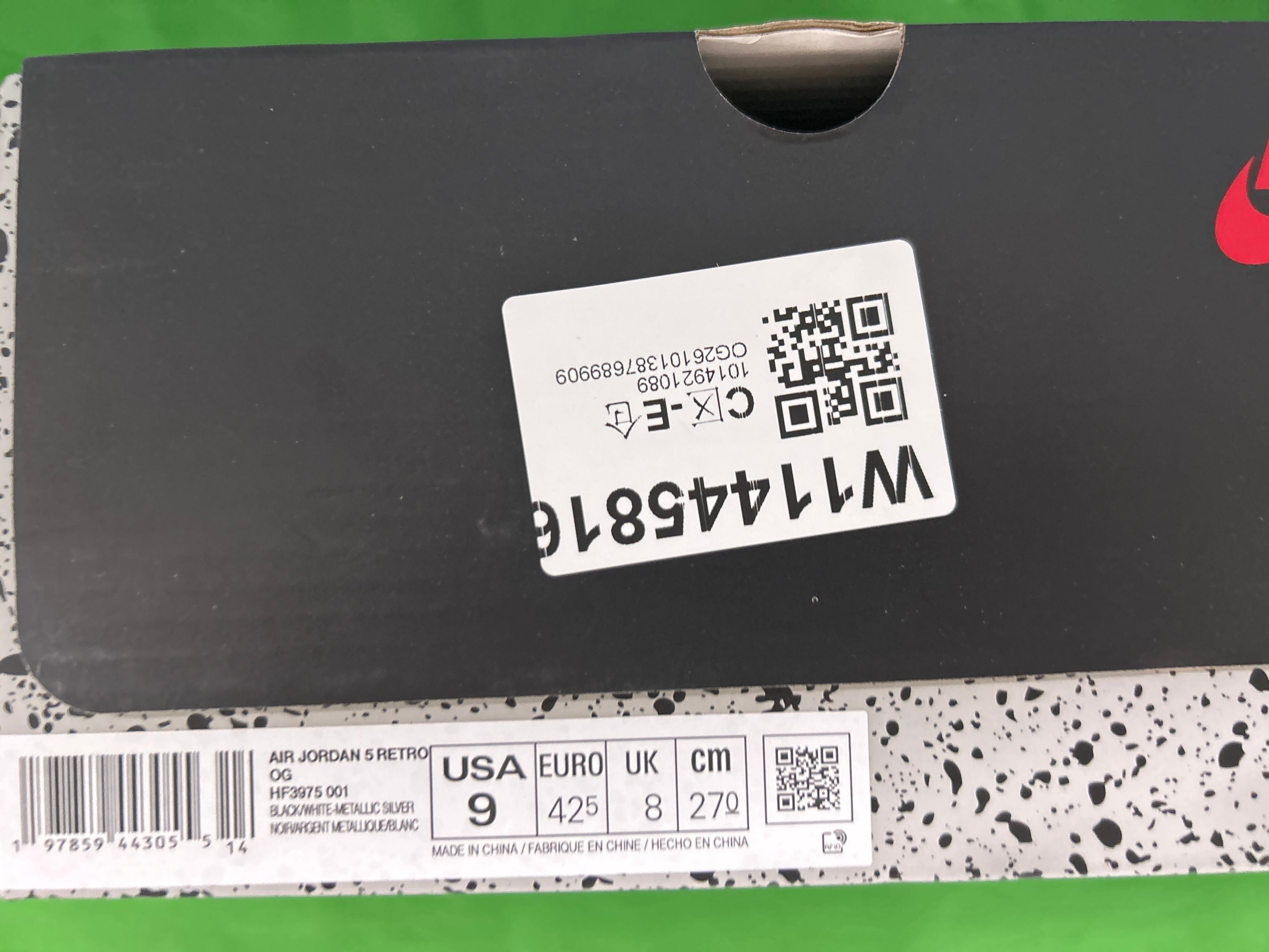 Foto QC 1 de Jordan 5 Retro SP Off-White Sail DH8565-100
