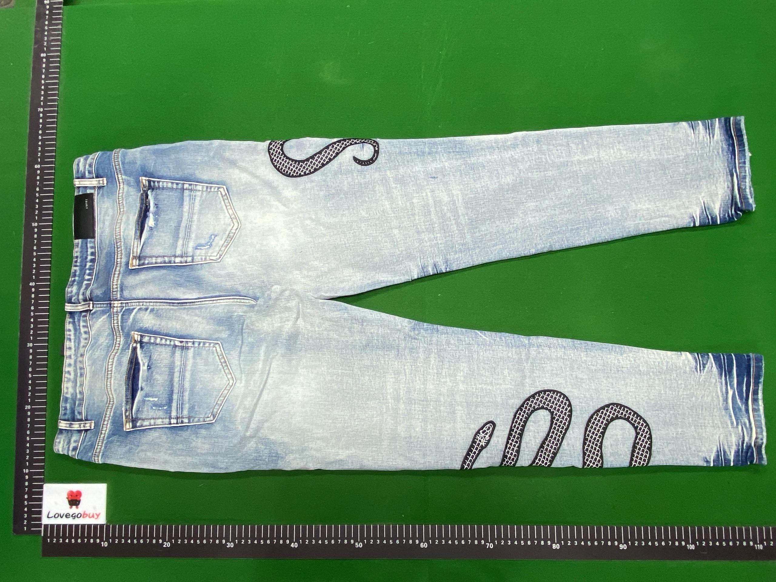 Foto QC 3 de Guapi Jeans Distressed Snake Blue