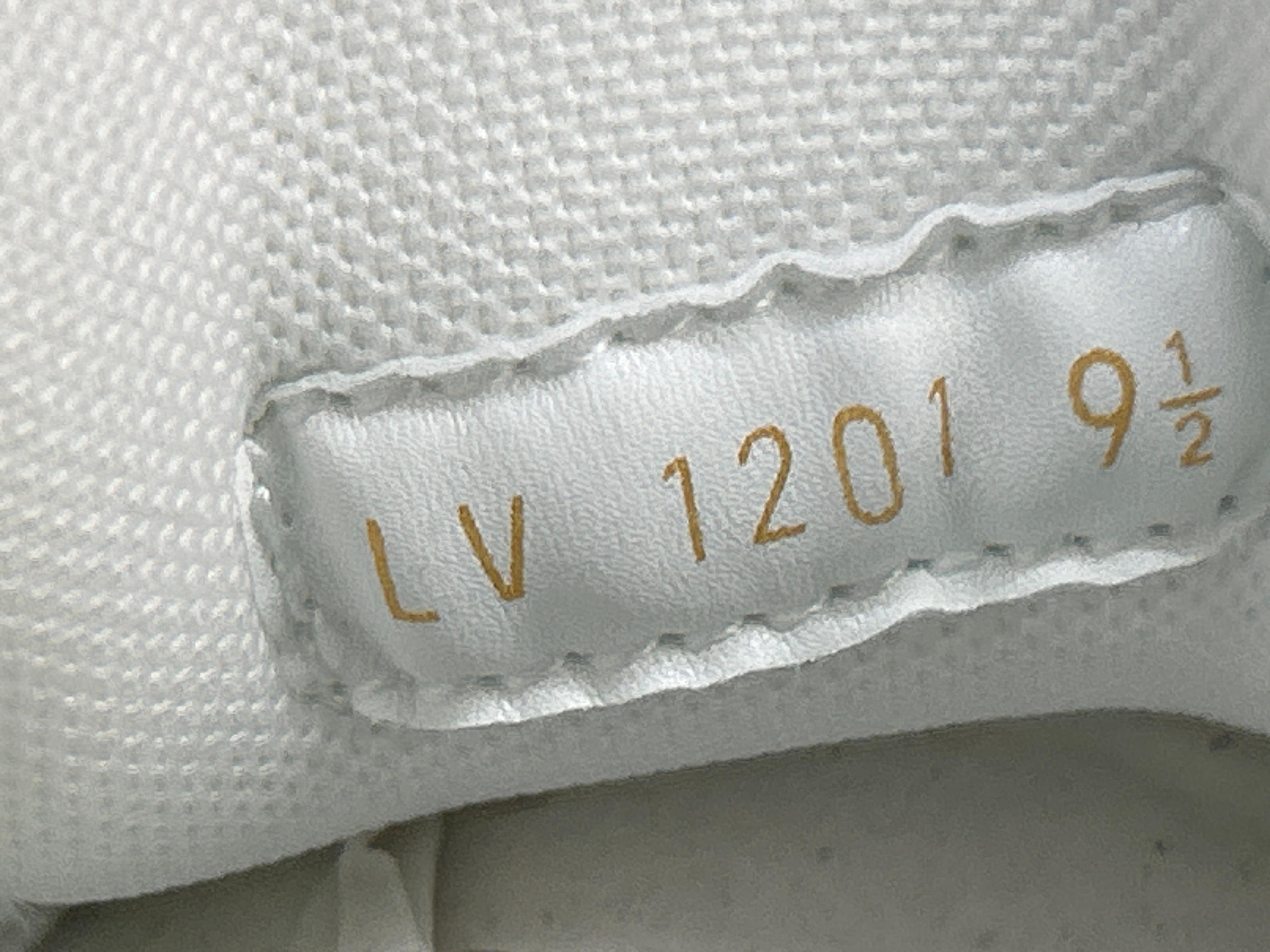 Foto QC 4 de Louis Vuitton Trainer Low Monogram Denim White Blue