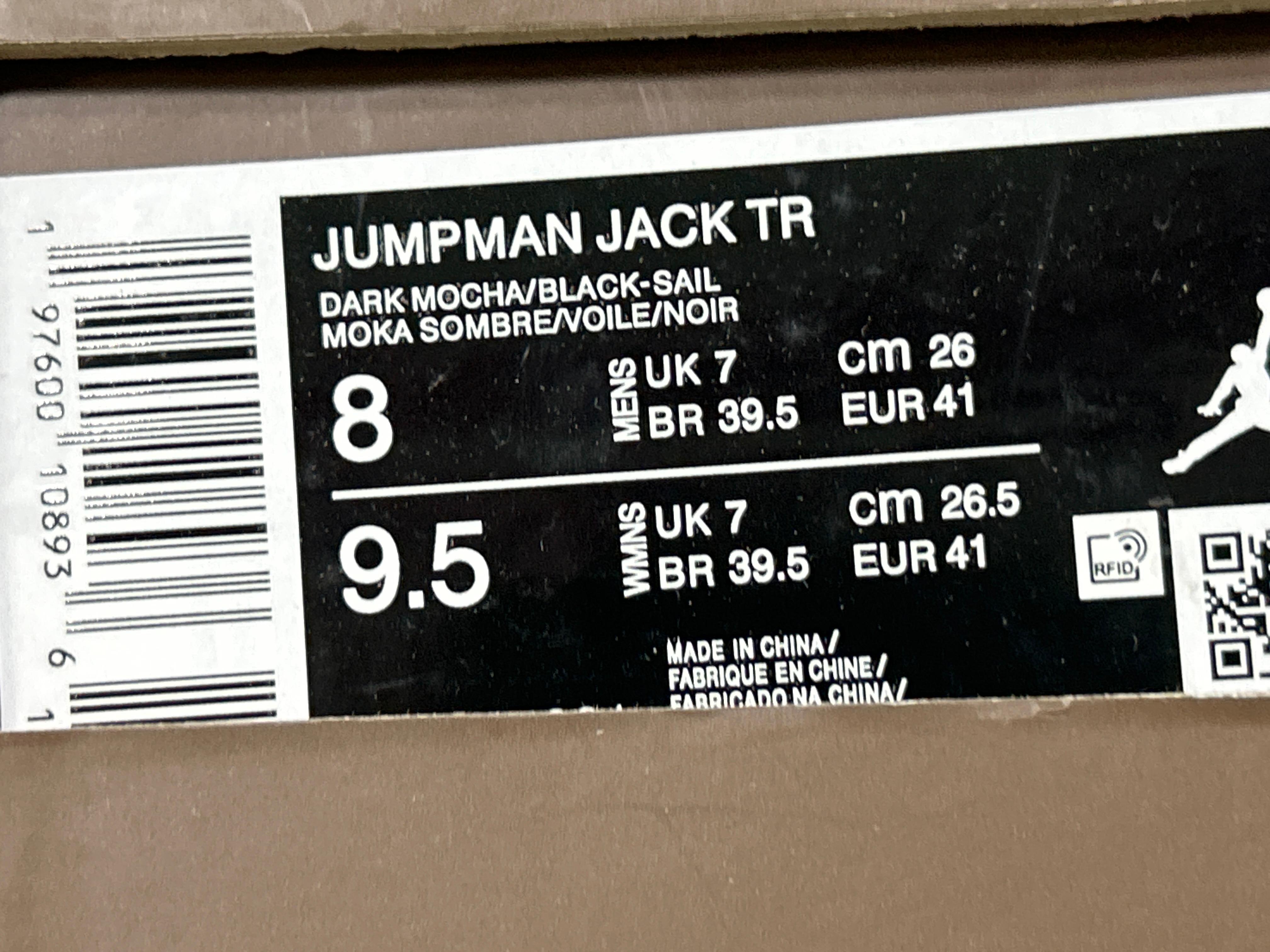 Foto QC 1 de Jordan Jumpman Jack TR SP Travis Scott Dark Mocha FZ8117-201