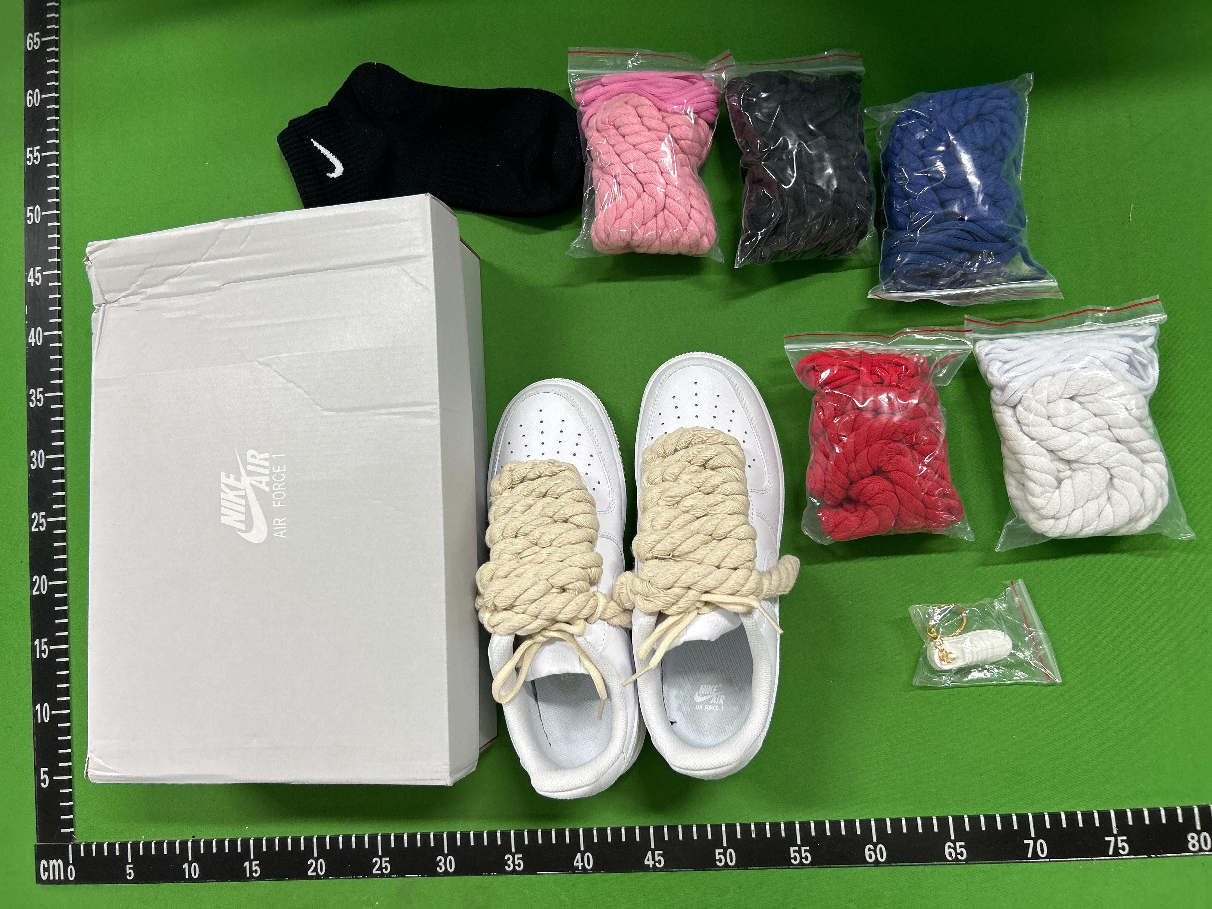 Foto QC 2 de Nike Air Force 1 Low Rope Laces Triple White