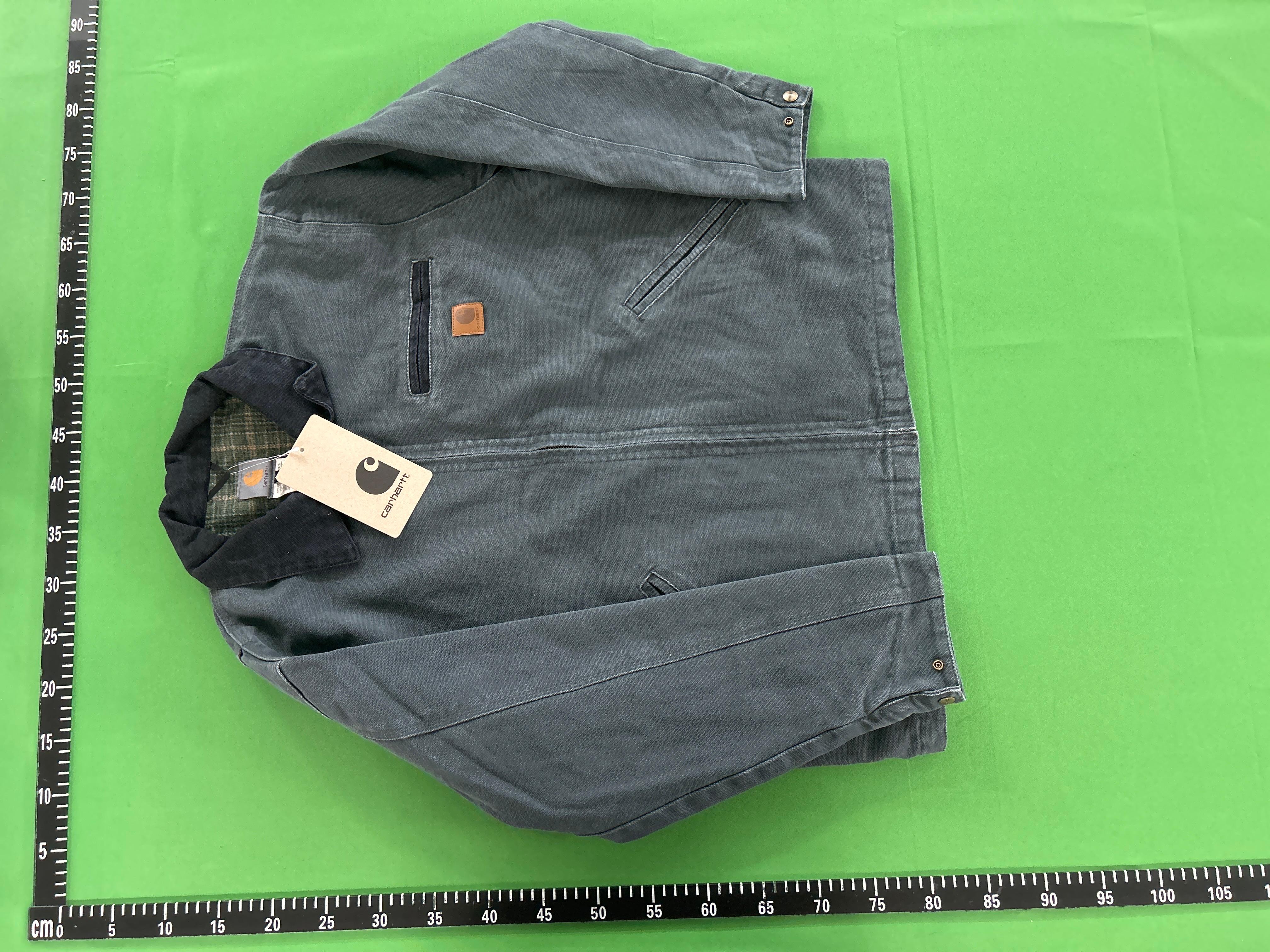 Foto QC 7 de Carhartt J97 Detroit Jacket Sandstone Duck Black