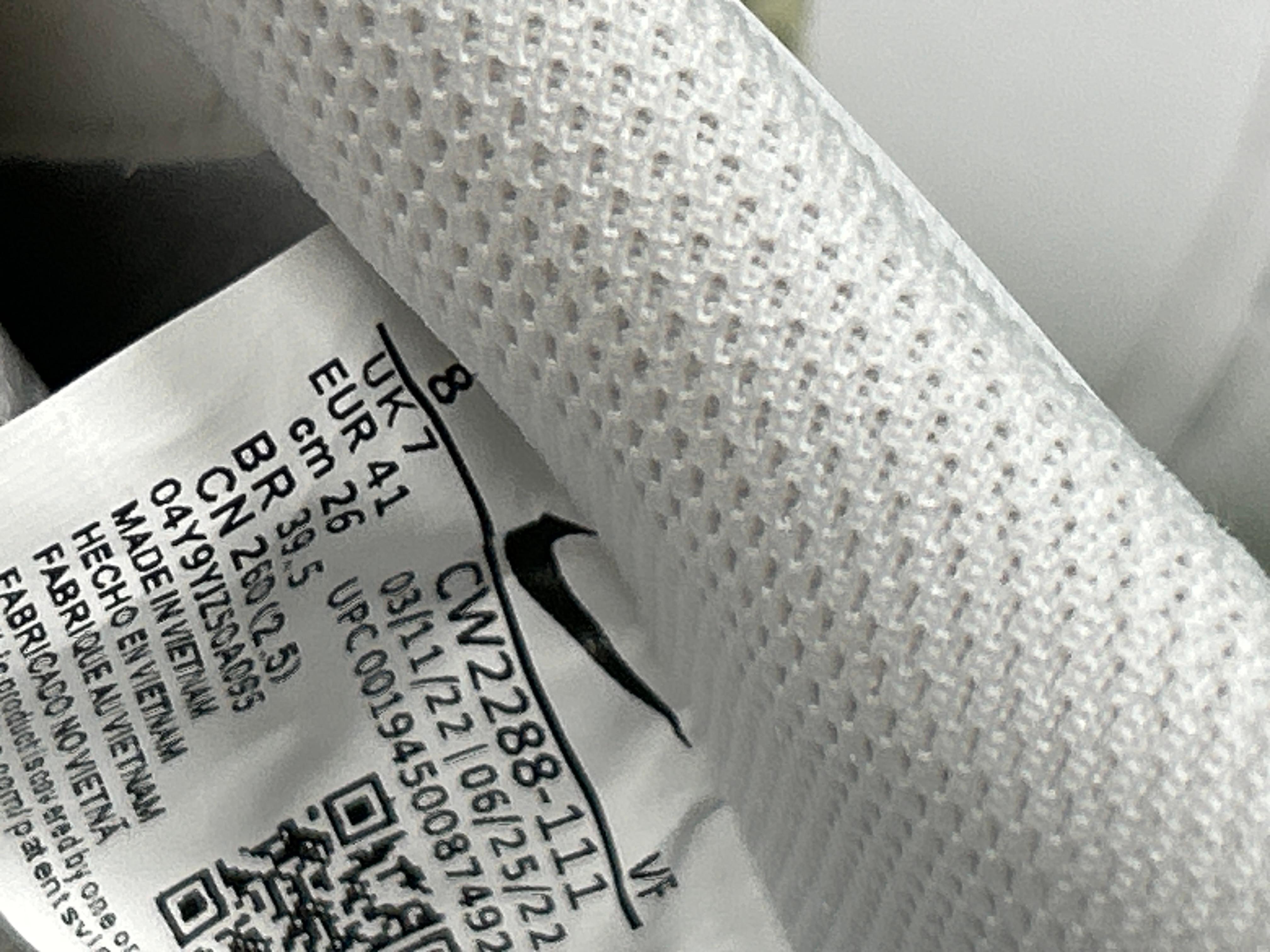 Foto QC 8 de Nike Air Force 1 Low Rope Laces Triple White