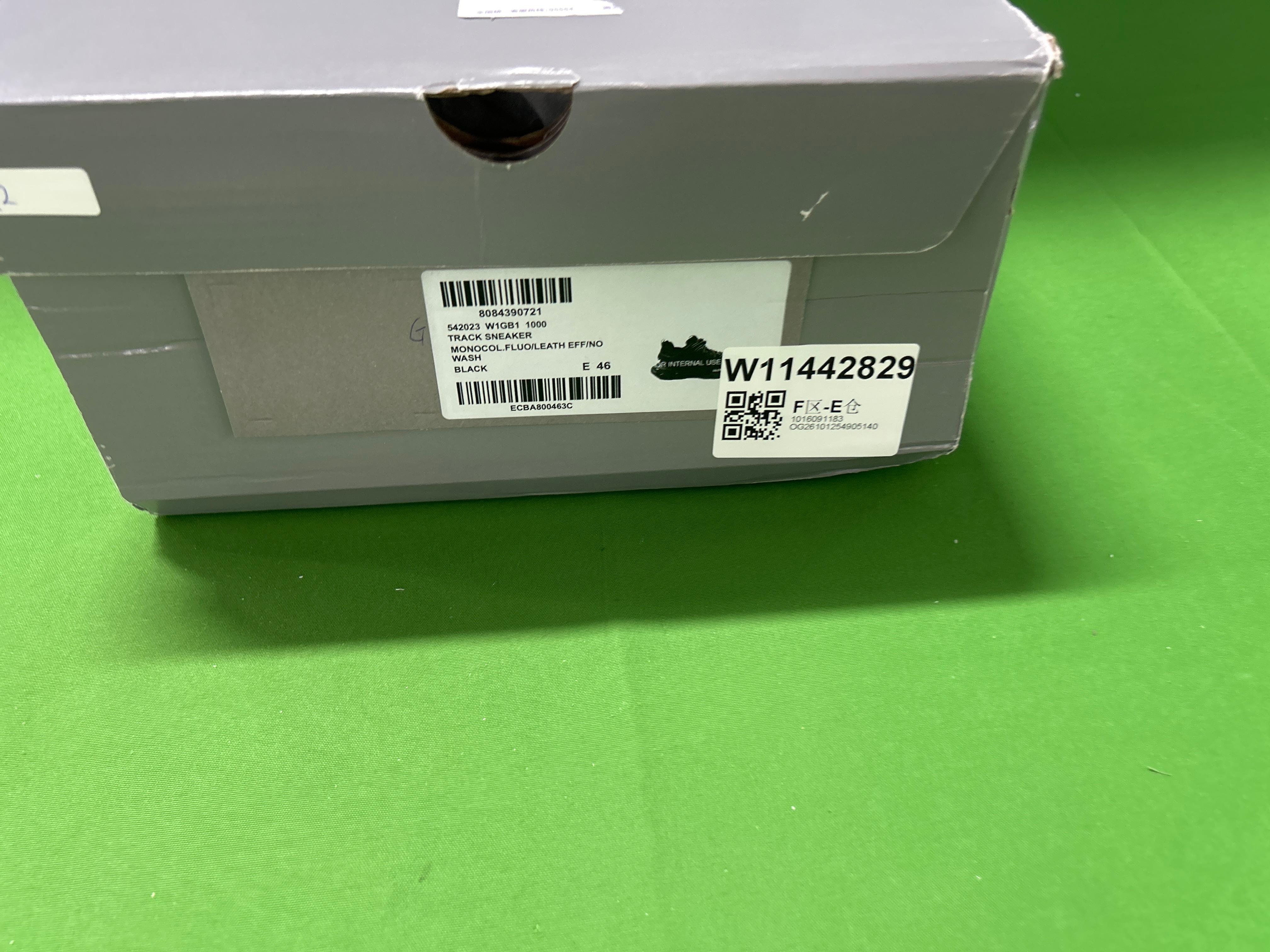 Foto QC 1 de Balenciaga Track Mesh Nylon Sneakers Black White 542436 W1GB1 2045
