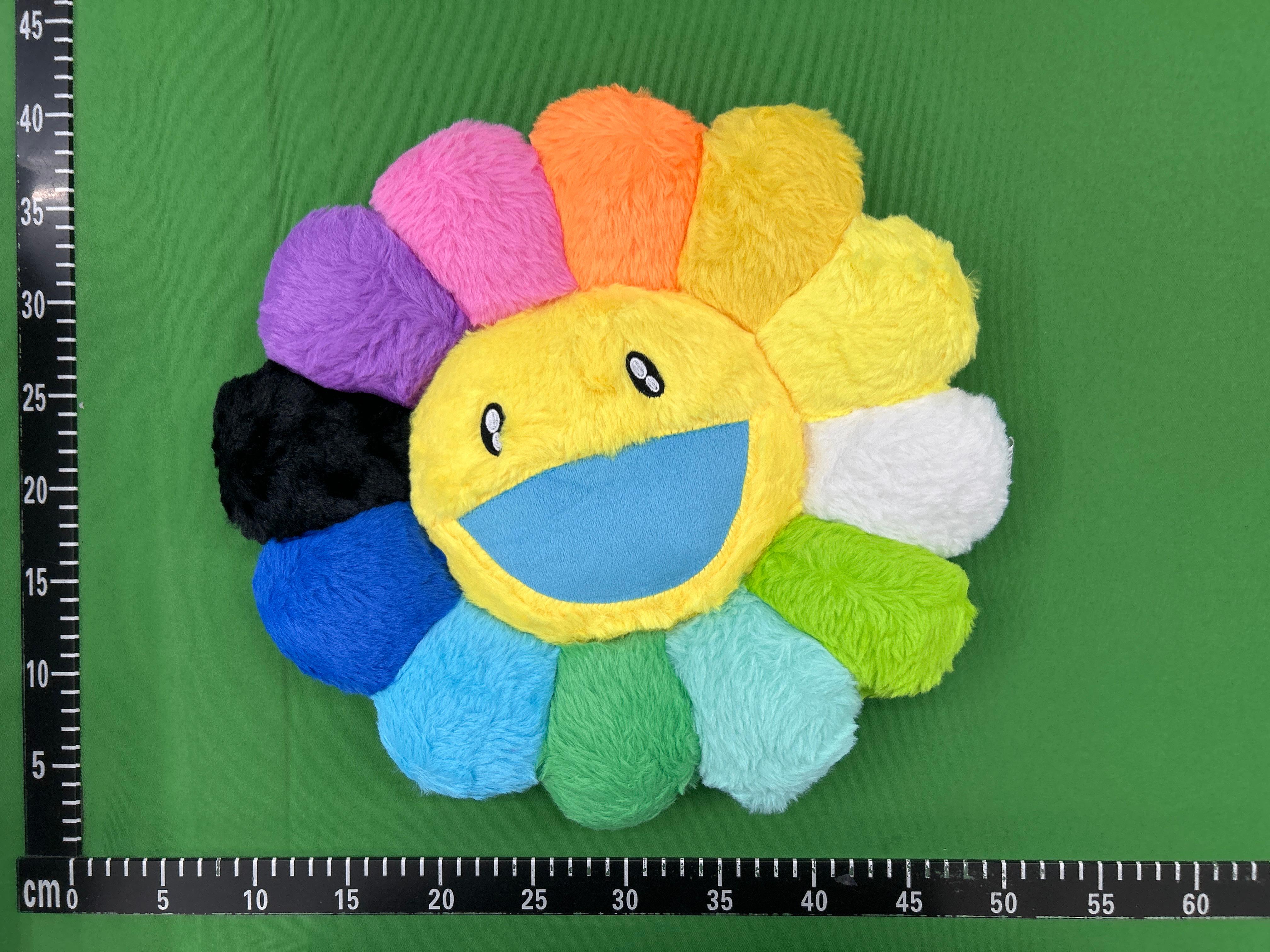Foto QC 3 de Takashi Murakami Flower Cushion Black/White
