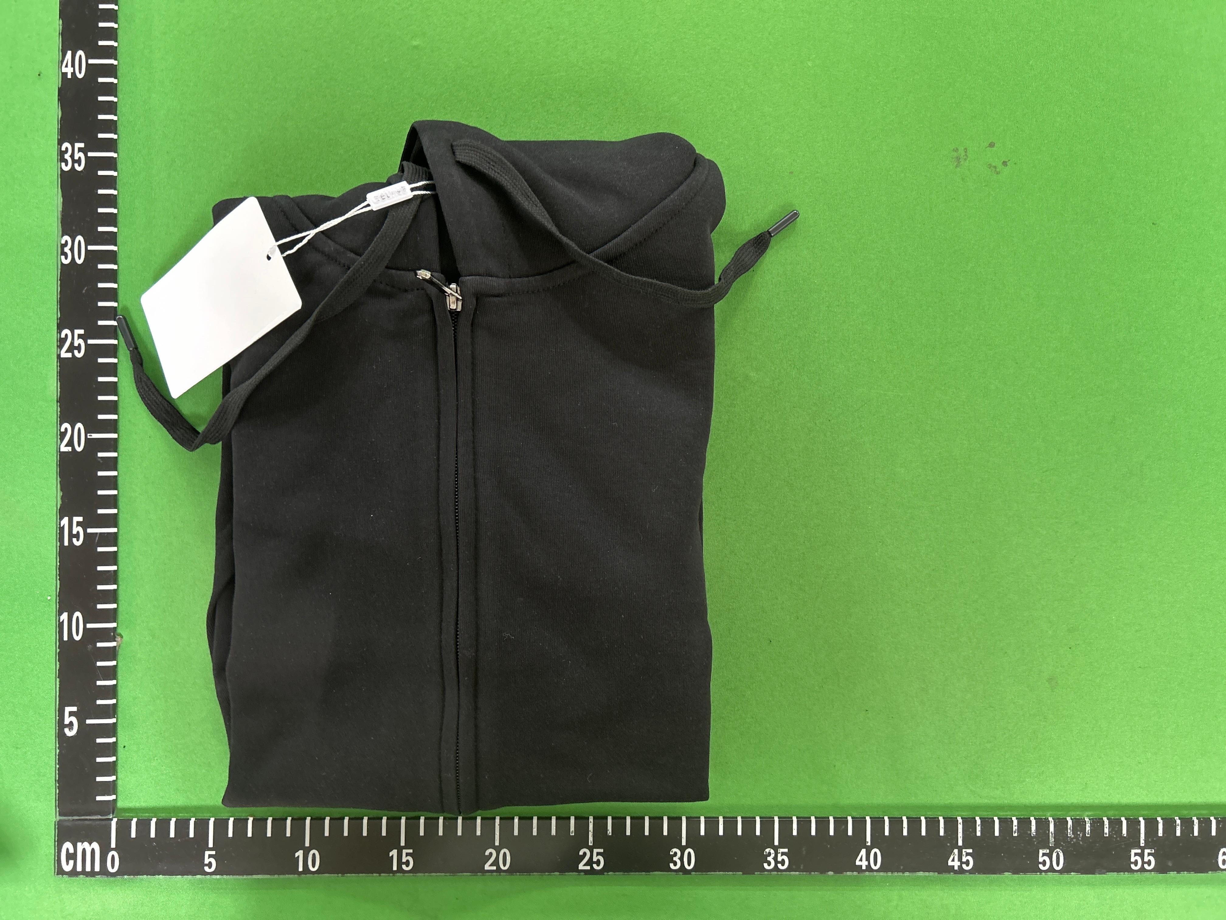 Foto QC 1 de Celine Hoodie Hood Logo Black