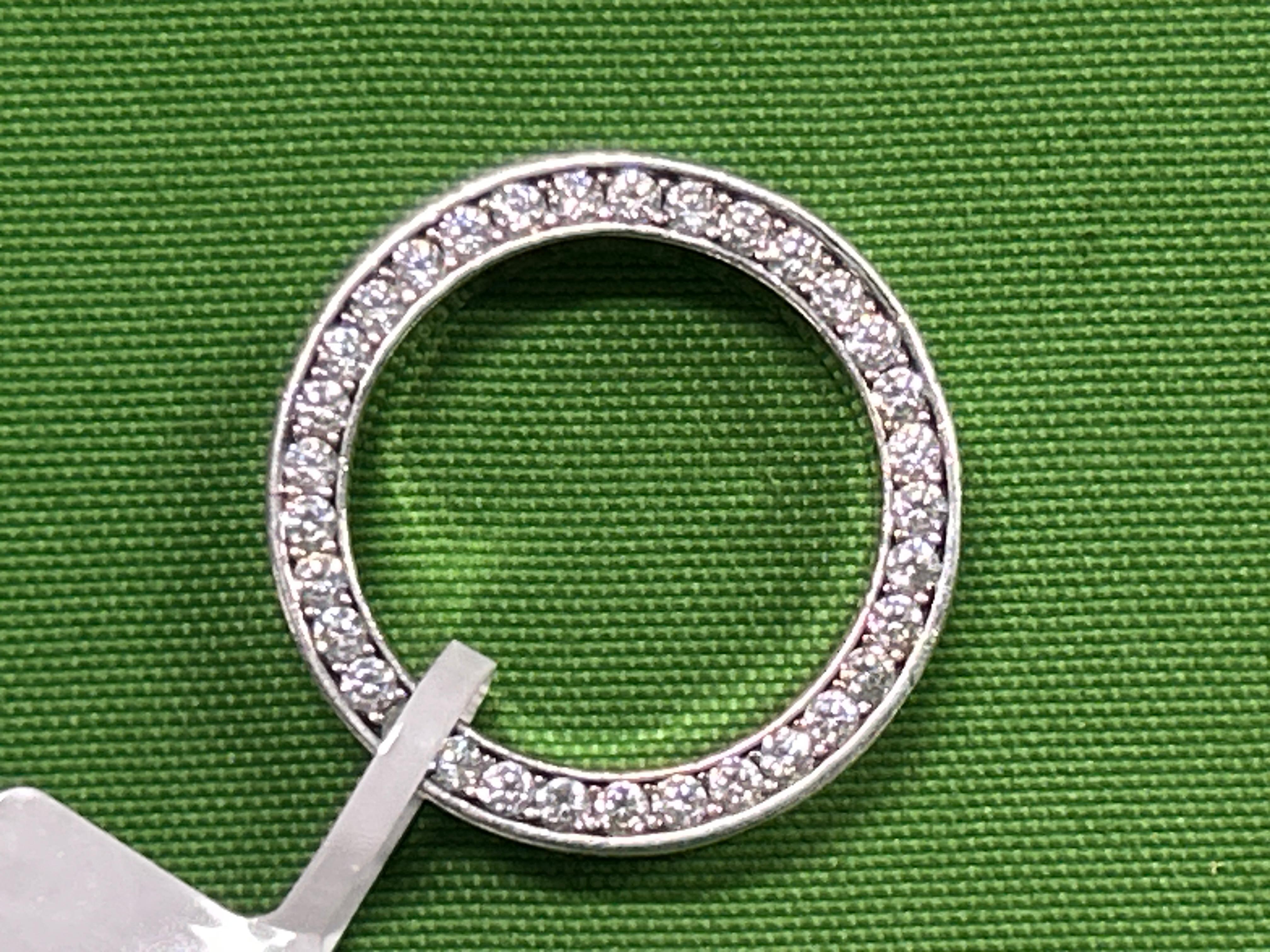 Foto QC 7 de Chrome Hearts Double Floral Cross Ring 925 Silver Diamond Silver