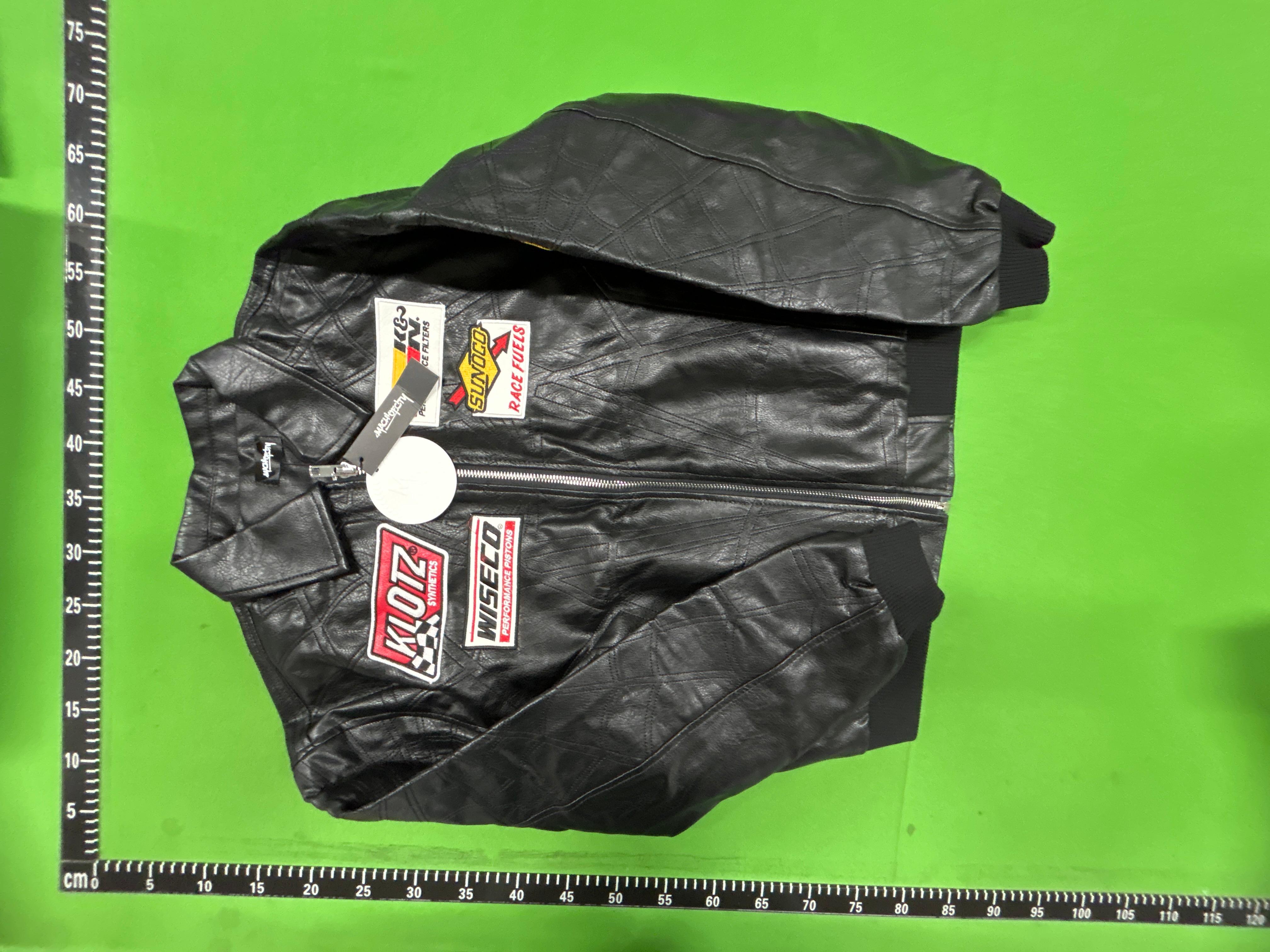 Foto QC 3 de Supreme Vanson Leathers Spider-Man Jacket Leather Black