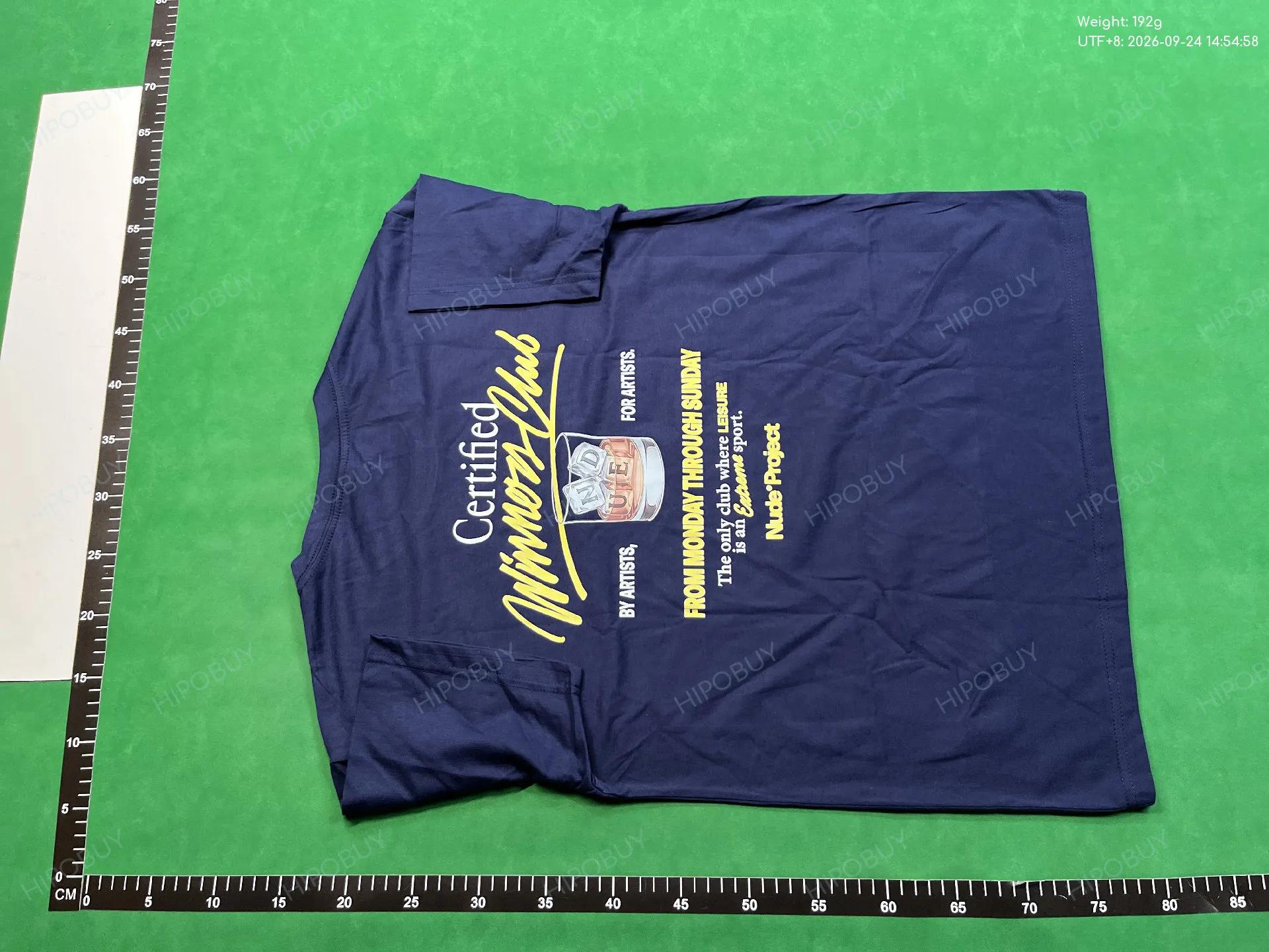 Foto QC 3 de Nude Project Certified Winners Club T-shirt Navy