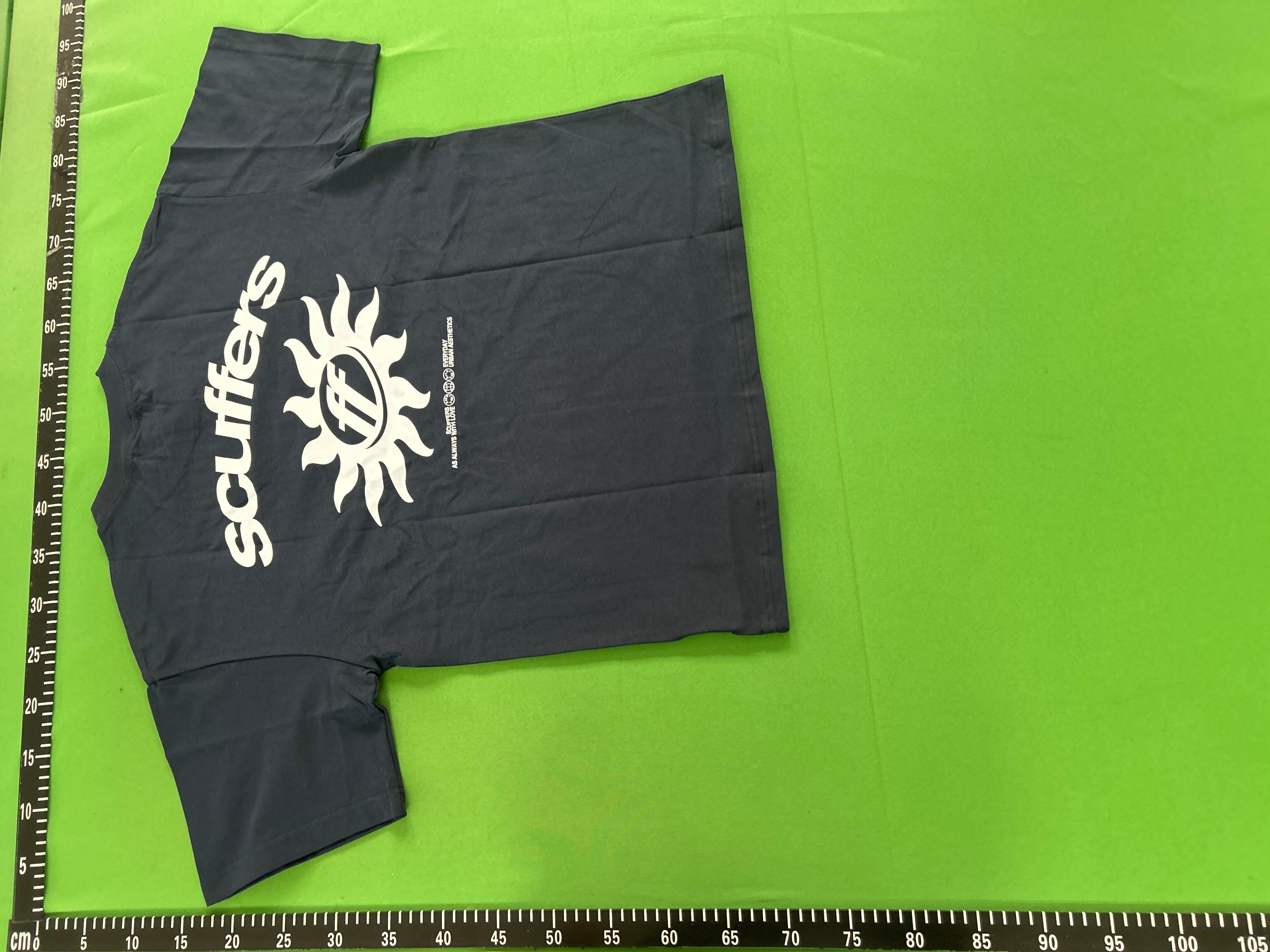 Foto QC 8 de Scuffers T-shirt Purple Sun Logo Boxy Cream