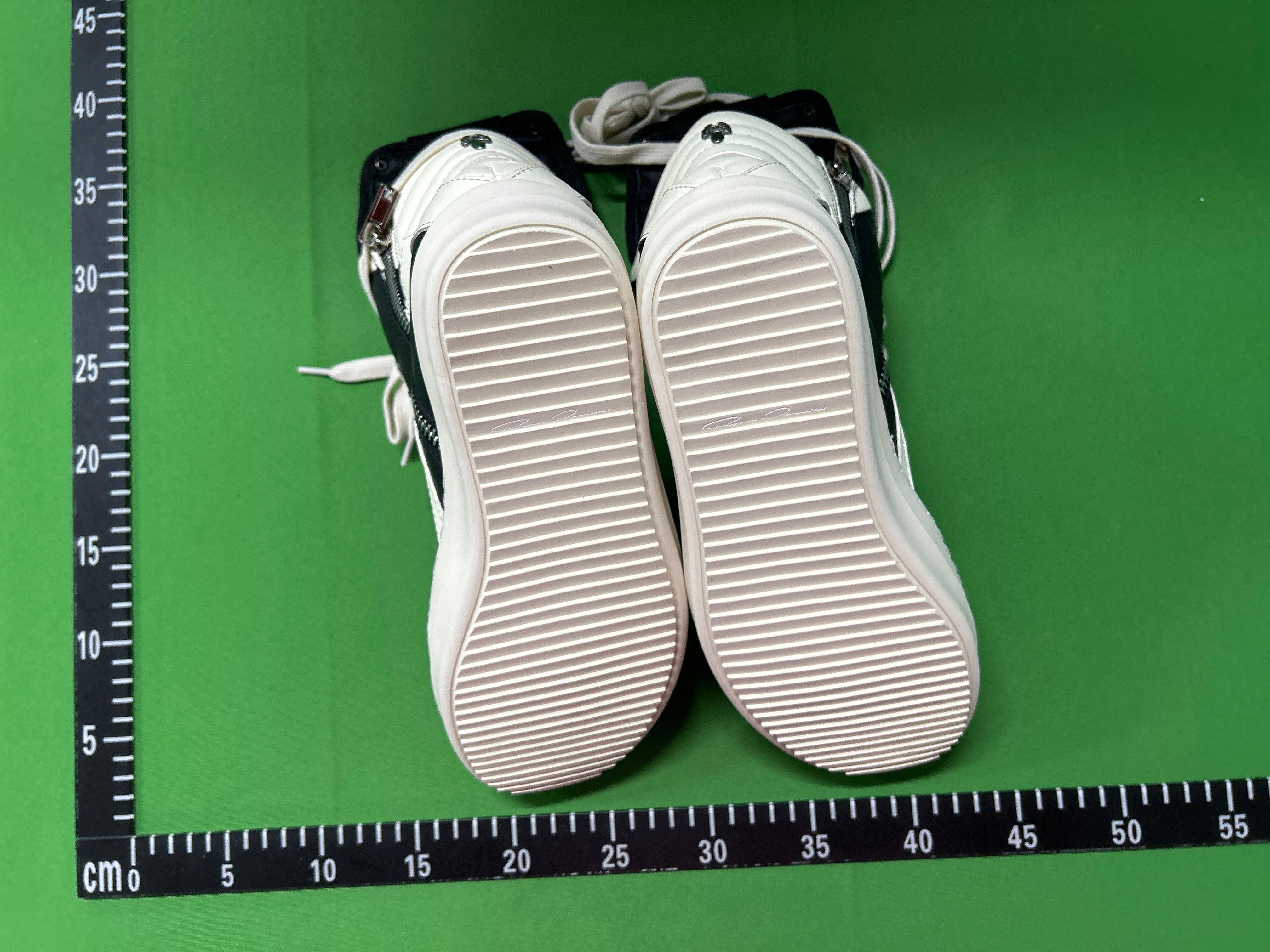 Foto QC 6 de Rick Owens Geobasket High Chrome Hearts Black Milk