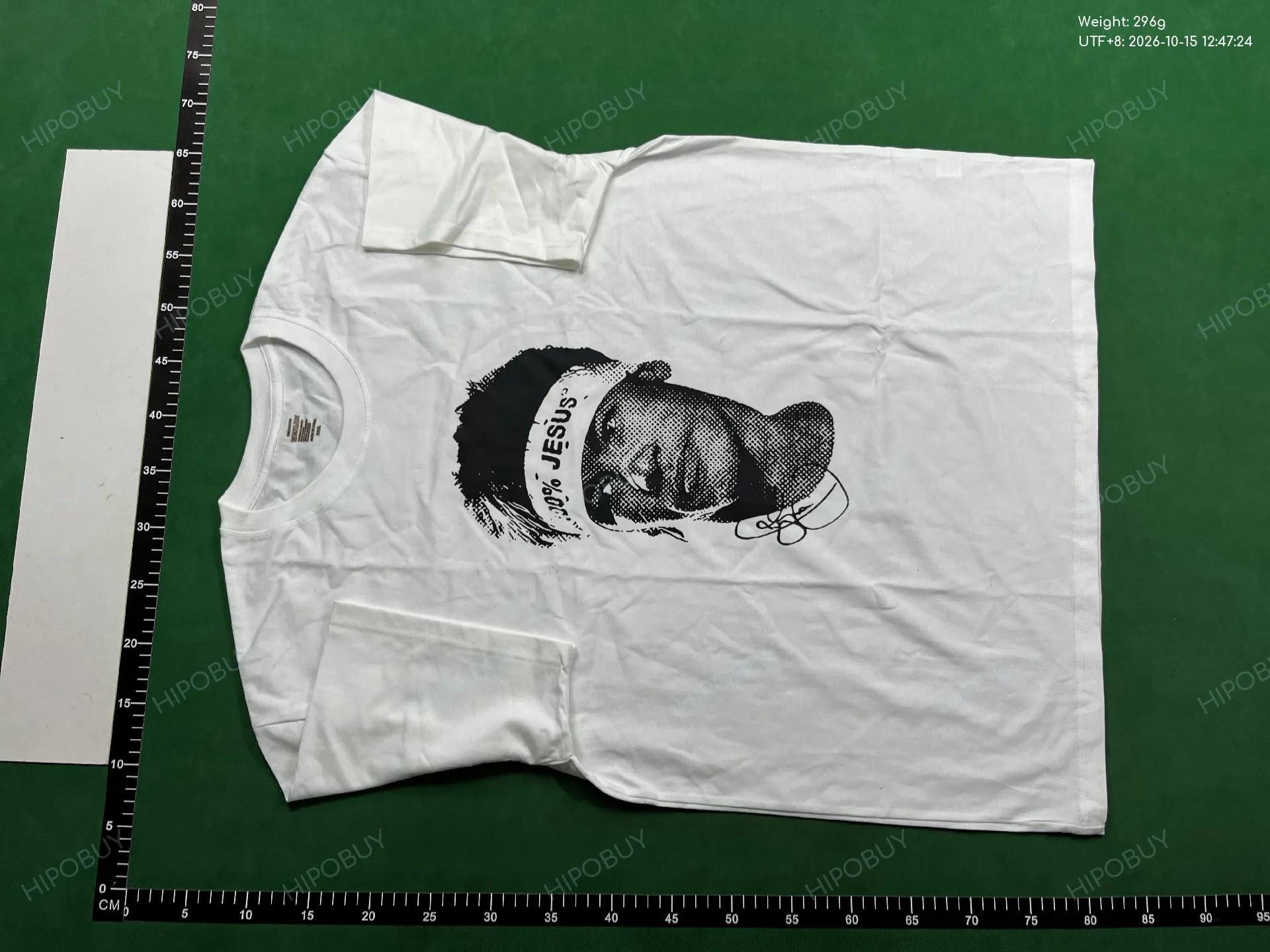 Foto QC 2 de Other Cristiano Ronaldo Portrait T-shirt Black