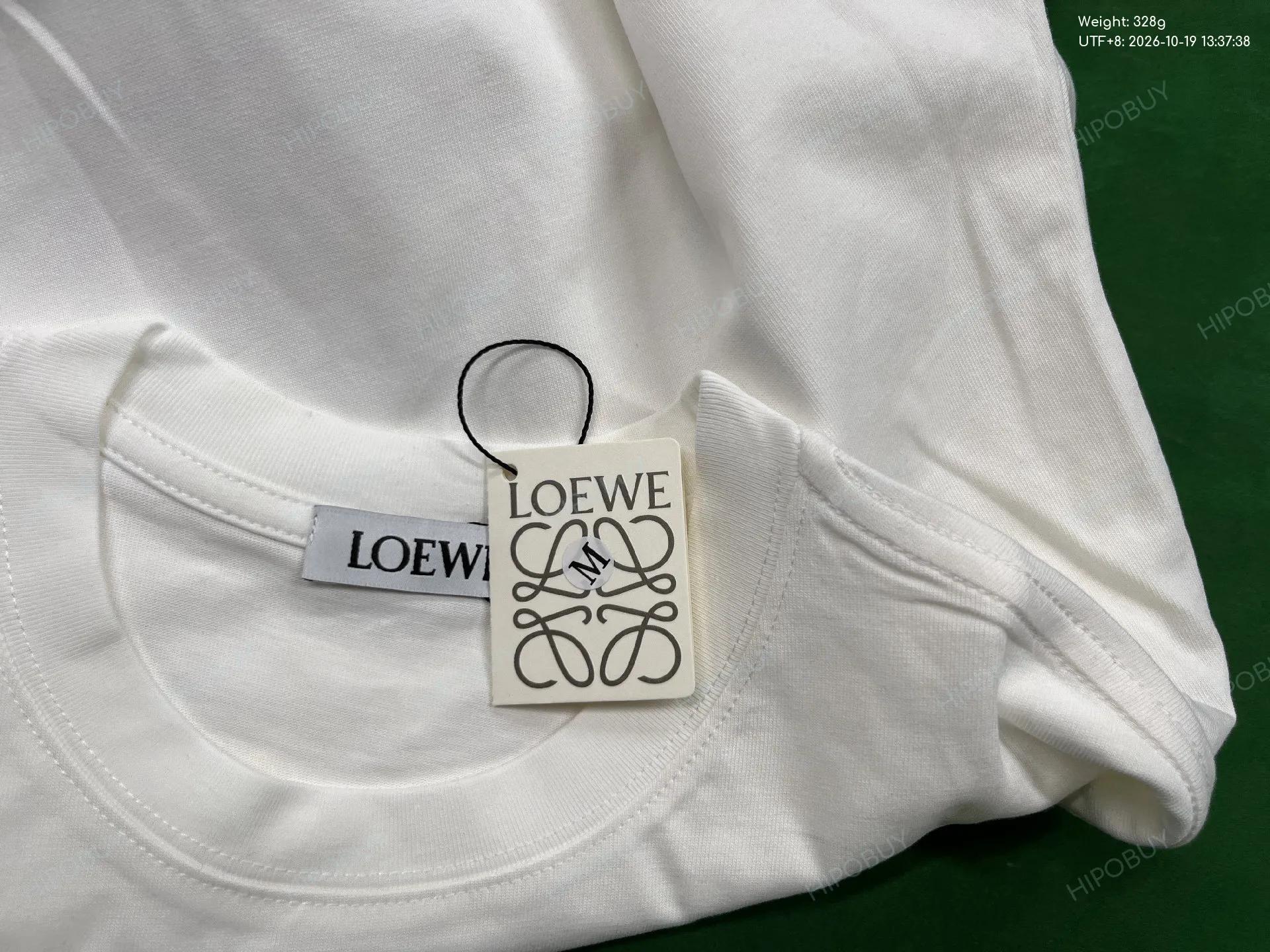 Foto QC 1 de Loewe Paula's Ibiza Smiley Anagram T-shirt White