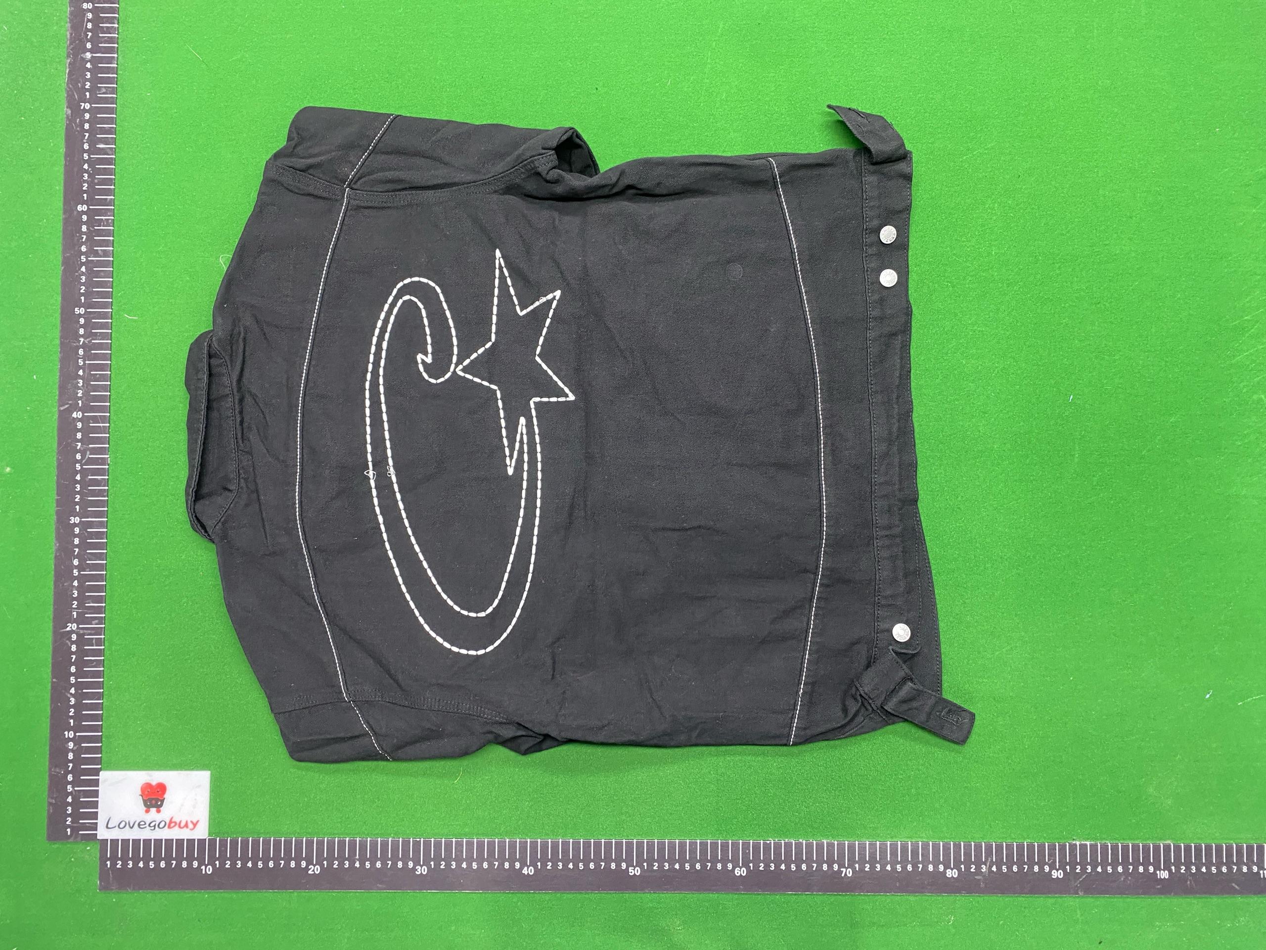 Foto QC 4 de Broken Planet Denim Shorts Loose Black