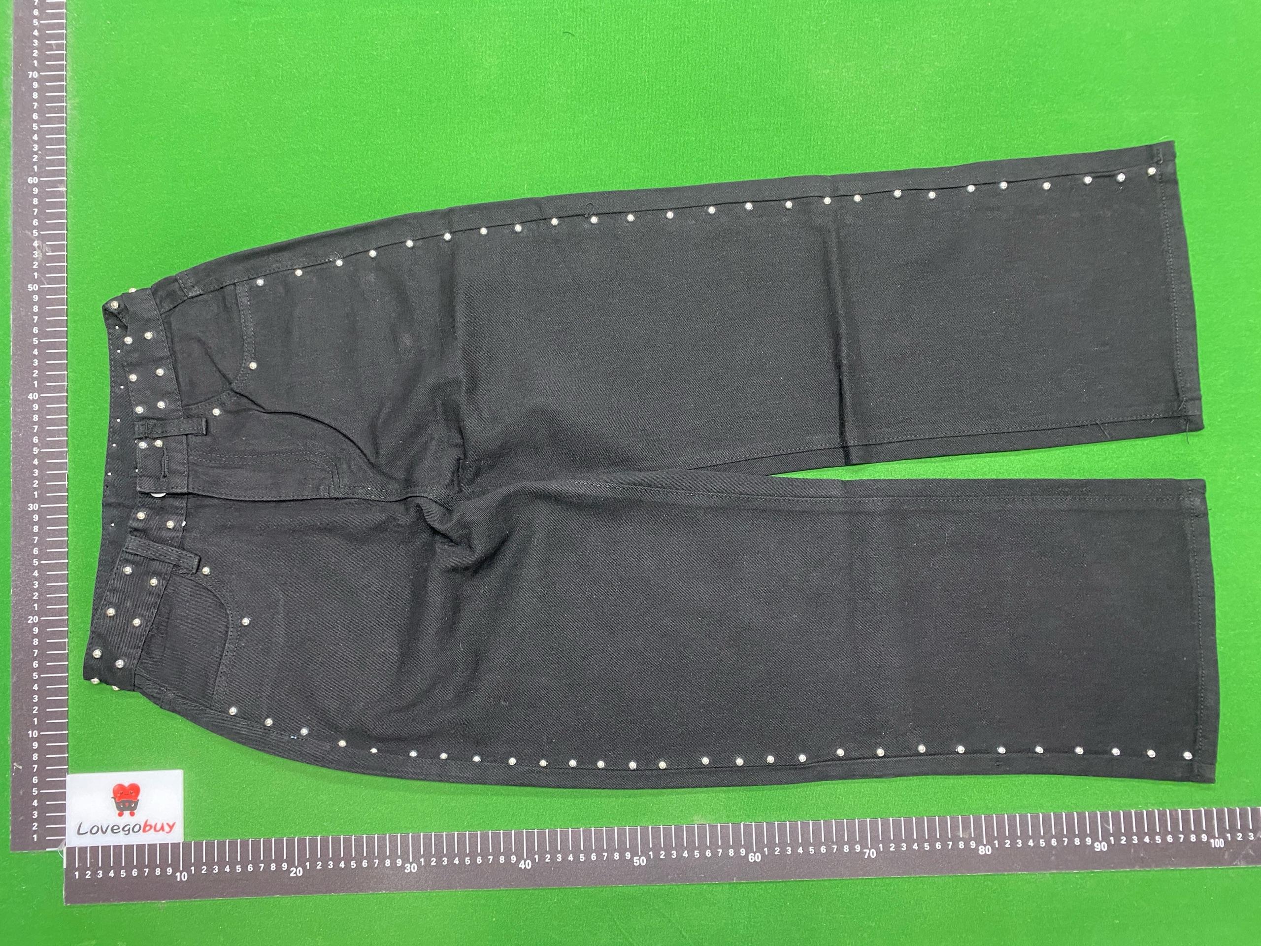 Foto QC 3 de one dilemma Mini Skirt Studded Denim Black