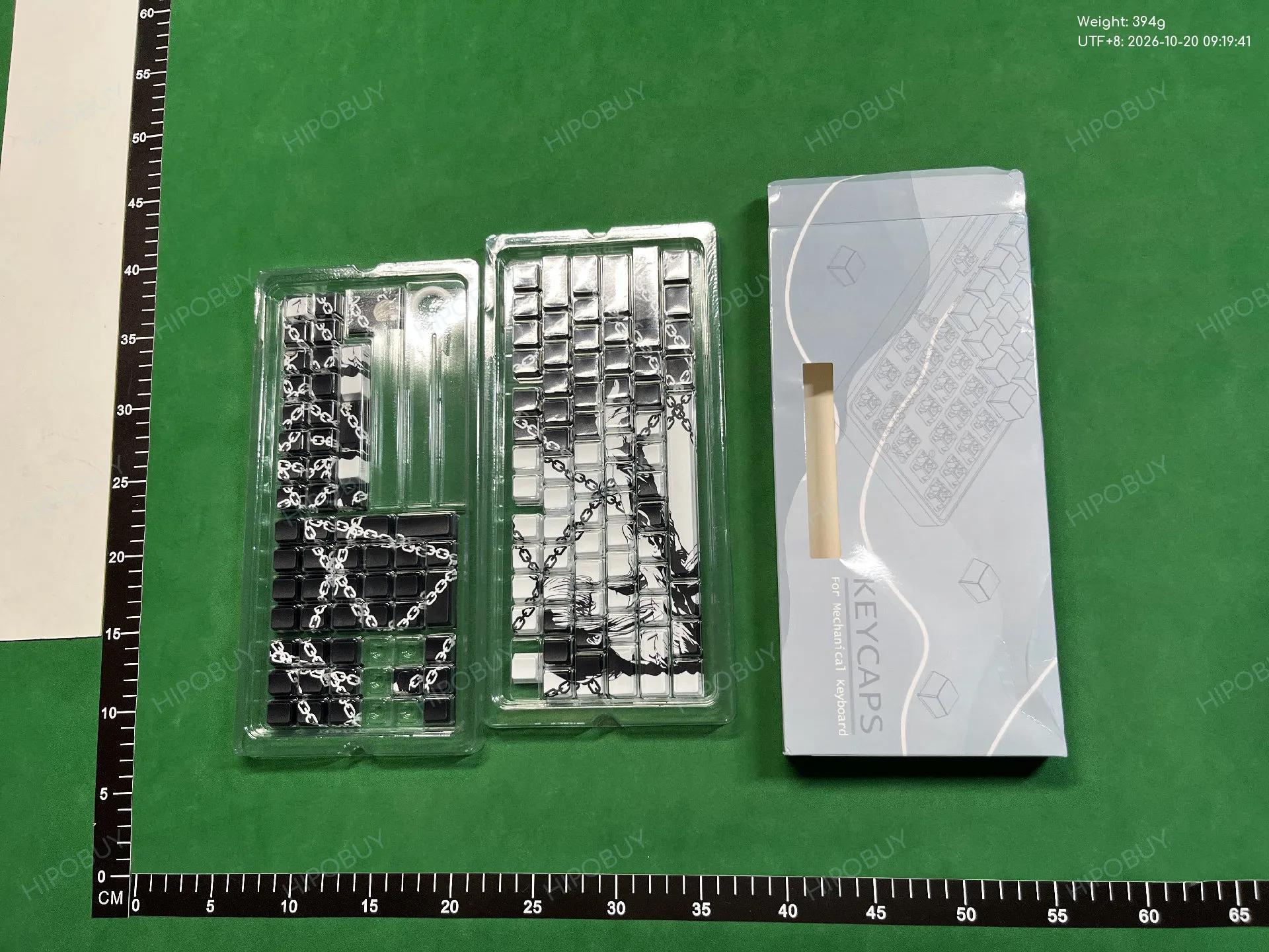 Foto QC 7 de Generic PBT Attack on Titan Levi Keycap Set for Mechanical Keyboards White