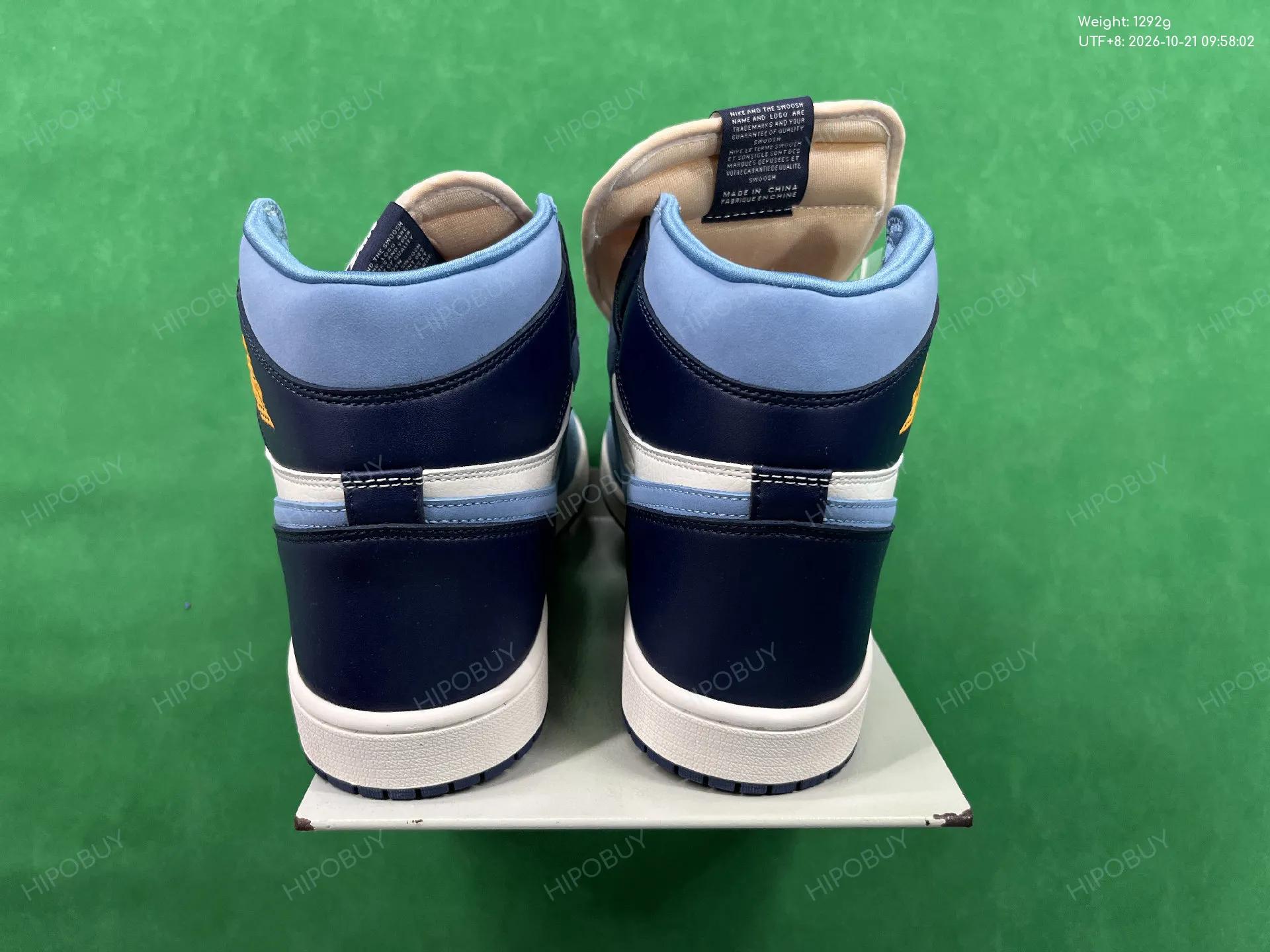 Foto QC 8 de Jordan 1 High OG Rare Air Sail Cinnabar DB4612-100