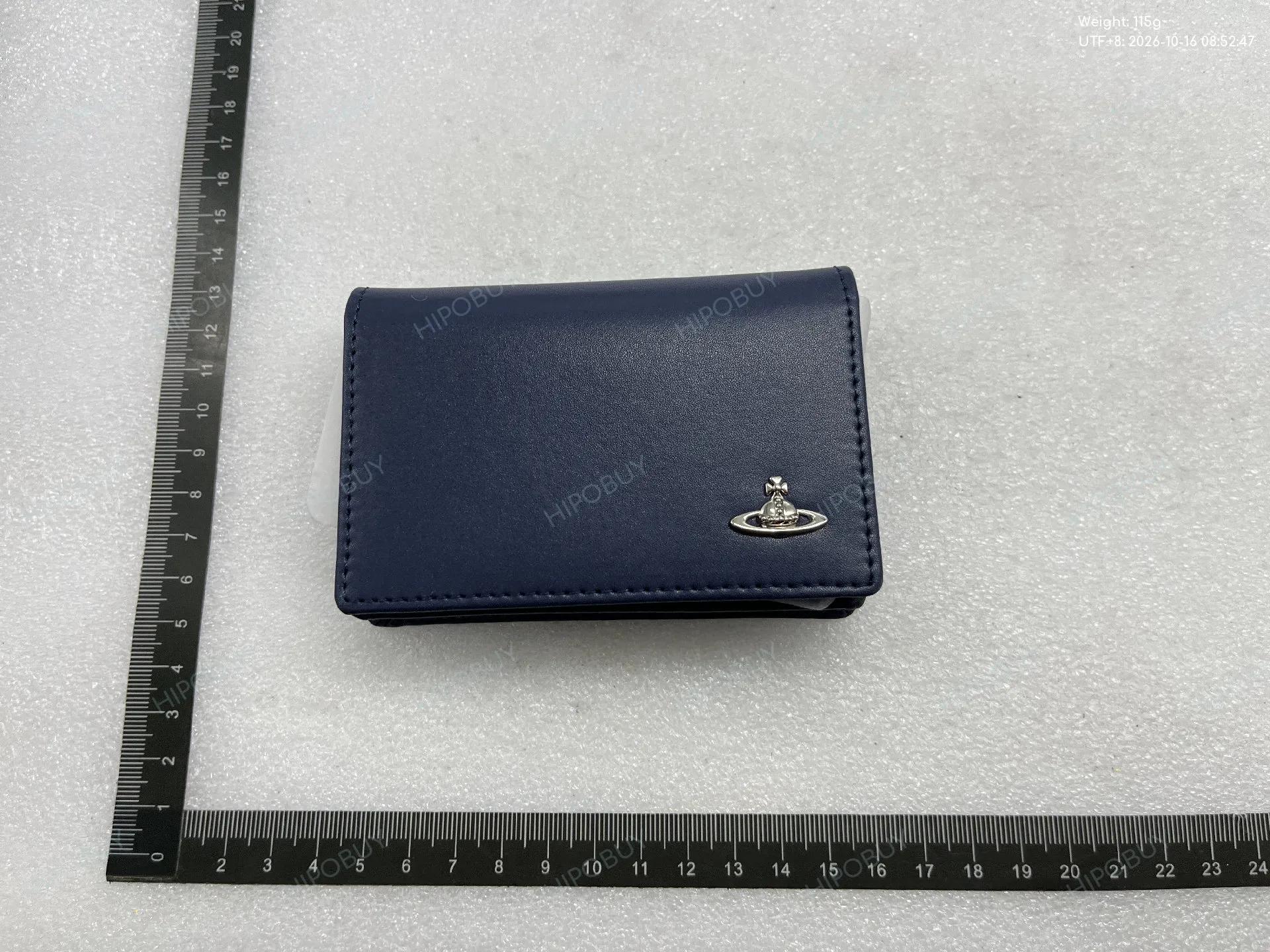 Foto QC 8 de Vivienne Westwood Orb Slim Flap Card Holder Leather Mint Green