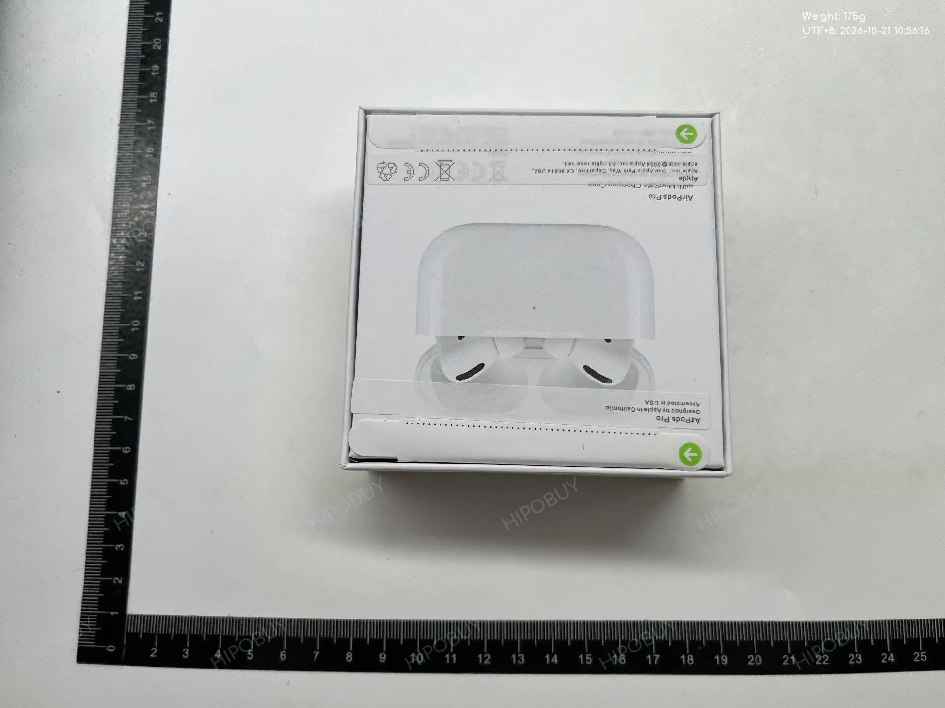 Foto QC 6 de Apple AirPods Pro (2nd Generation) MagSafe Charging Case White