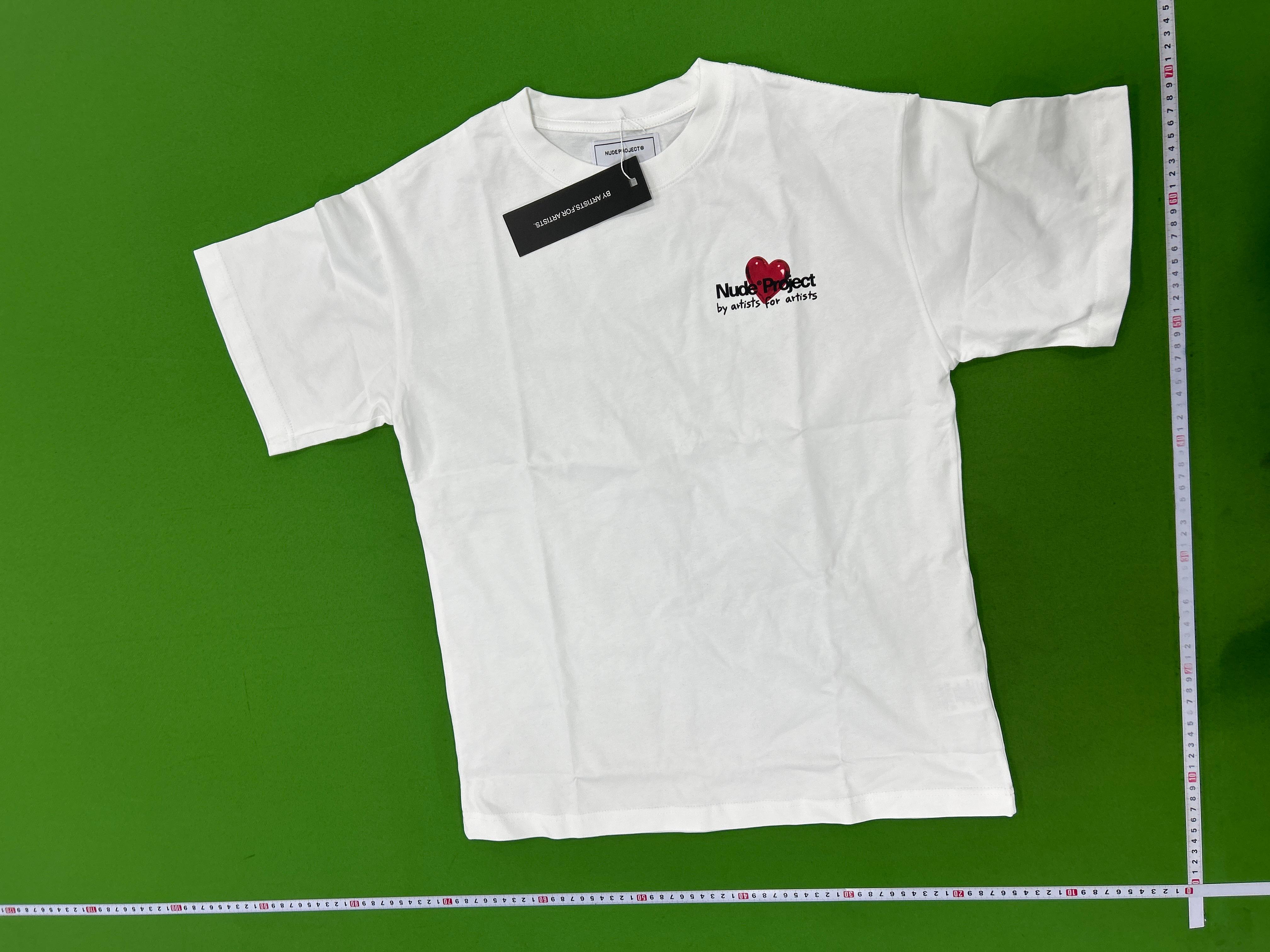 Foto QC 3 de Nude Project T-shirt Heart Cherry Graphic Black