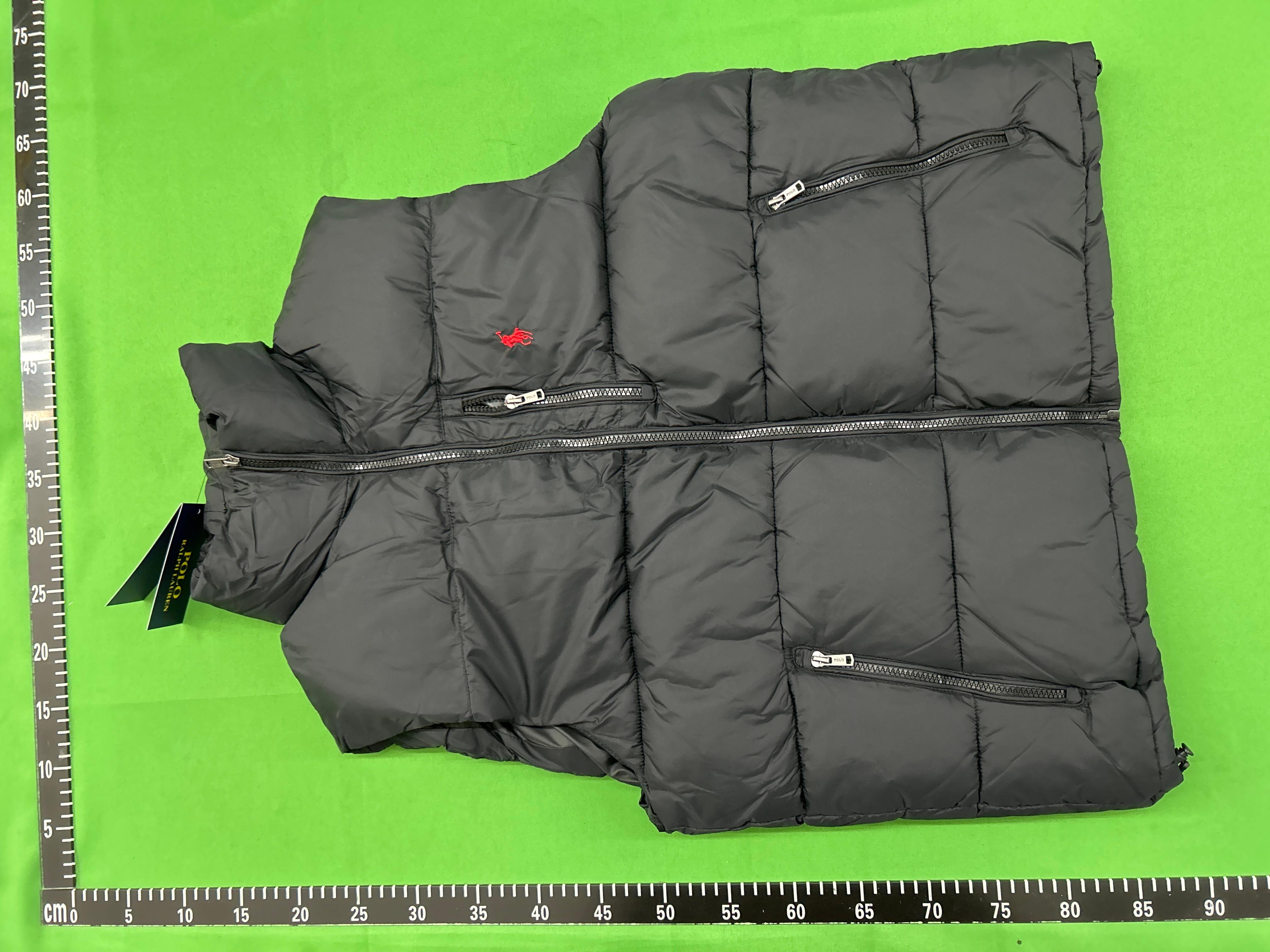 Foto QC 2 de Burberry Lockwell Down Puffer Jacket Detachable Sleeve Black