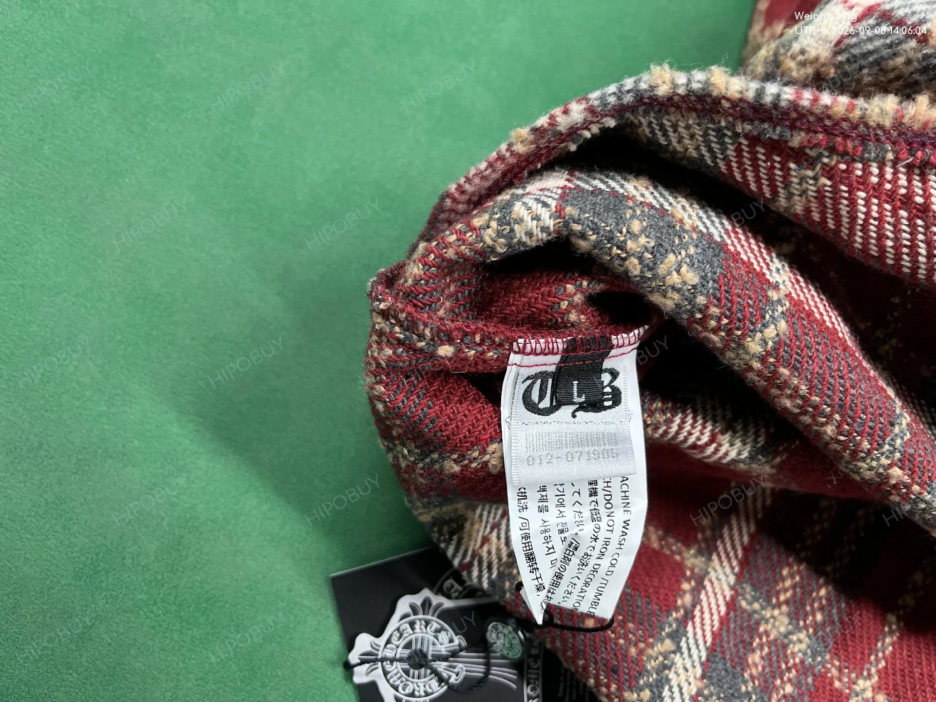 Foto QC 5 de Unbranded Flannel Jacket Plaid Black Brown