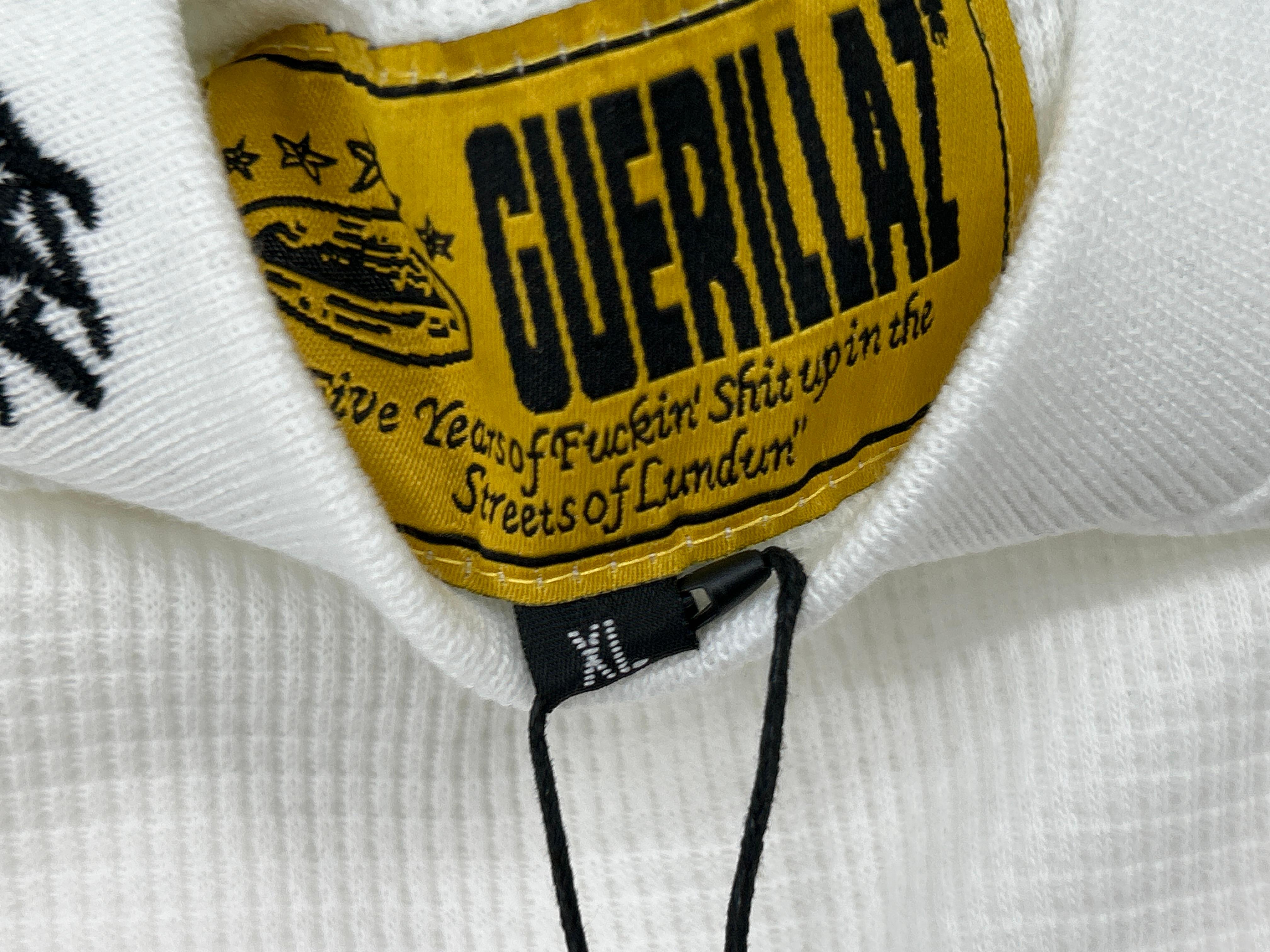 Foto QC 6 de Corteiz Alcatraz T-shirt Raglan Script White Olive