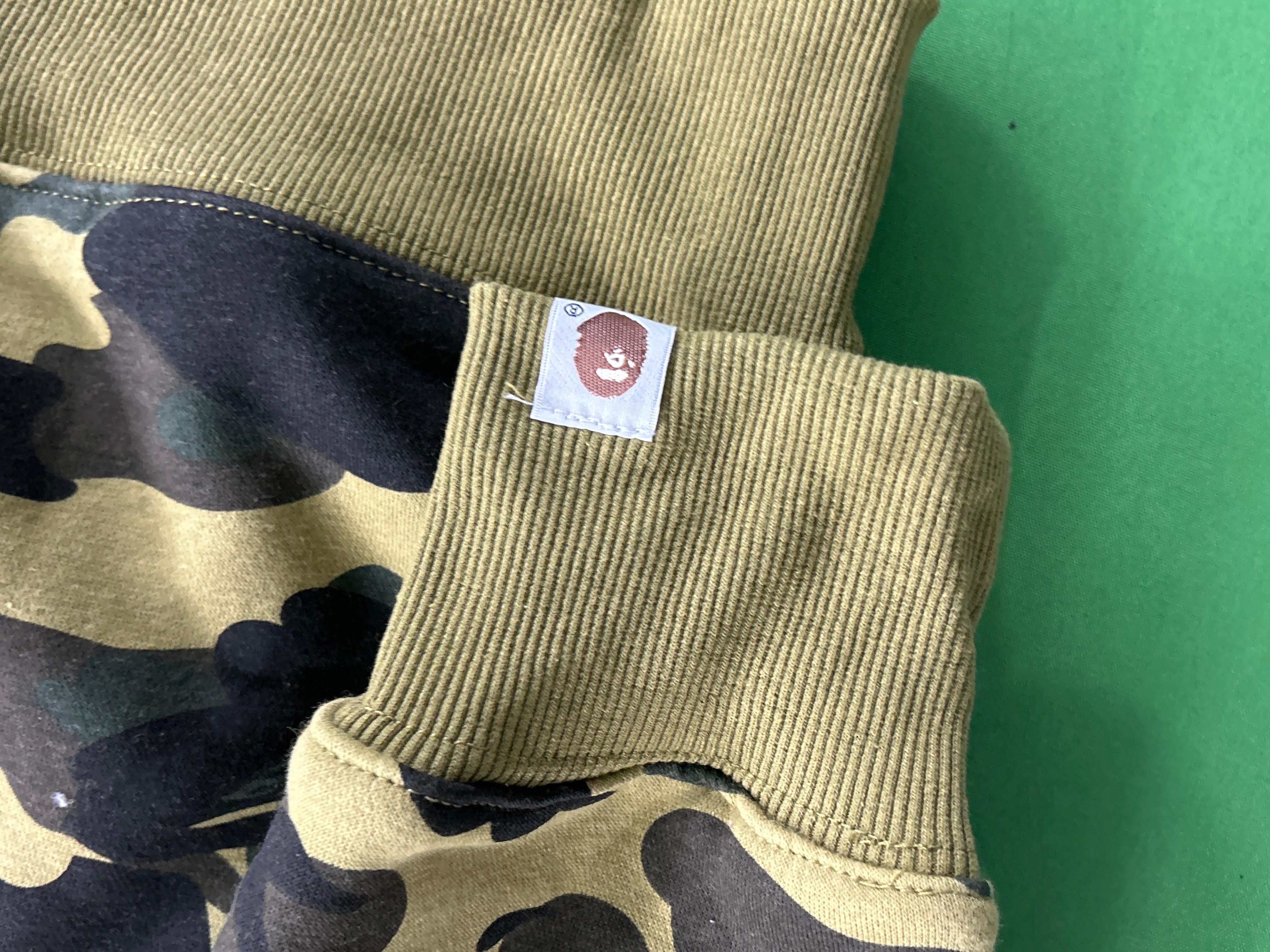 Foto QC 2 de A Bathing Ape Shark Full Zip Hoodie Blue Camo