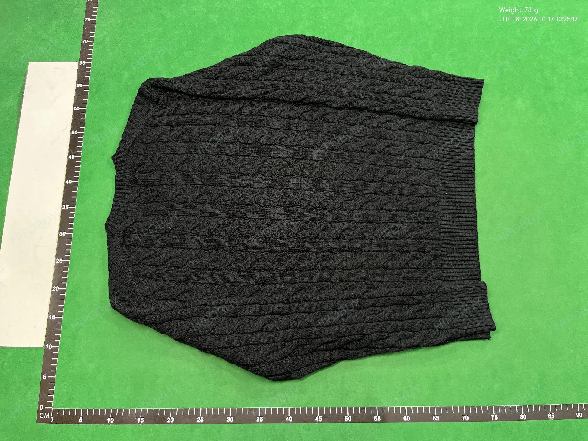 Foto QC 7 de Ralph Lauren Cable Knit Cardigan Navy