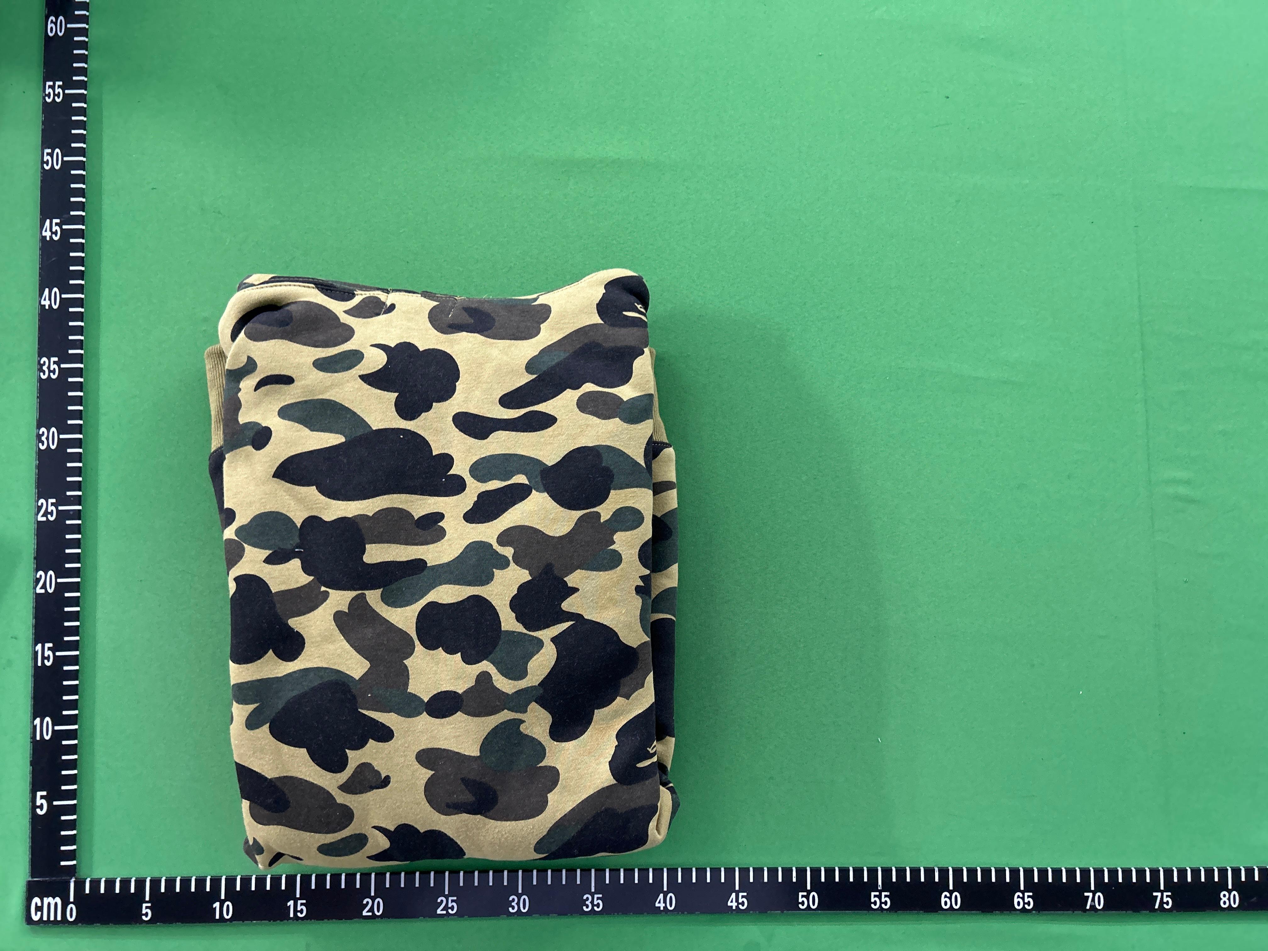 Foto QC 1 de A Bathing Ape Shark Full Zip Hoodie Blue Camo