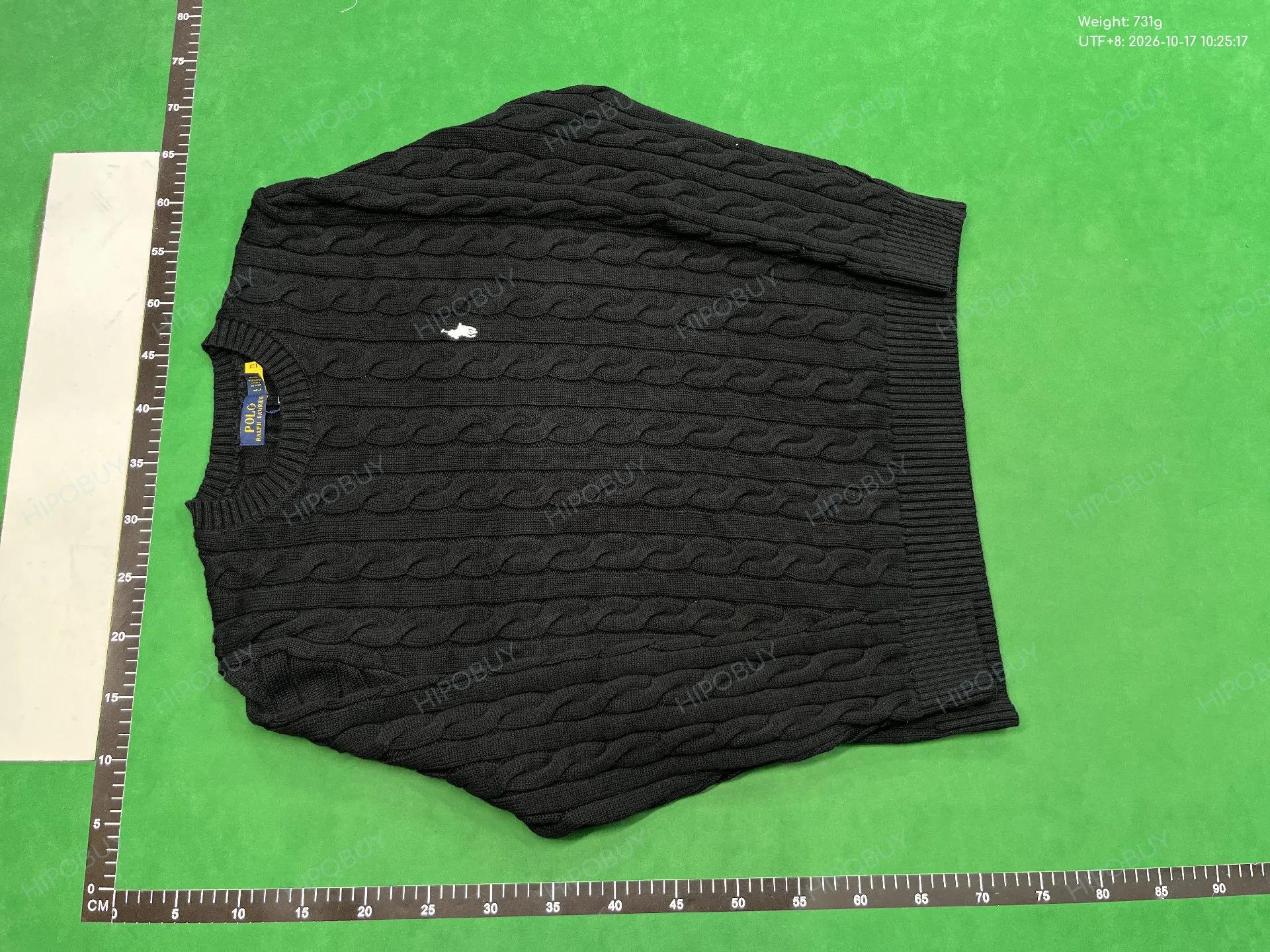 Foto QC 6 de Ralph Lauren Cable Knit Cardigan Navy