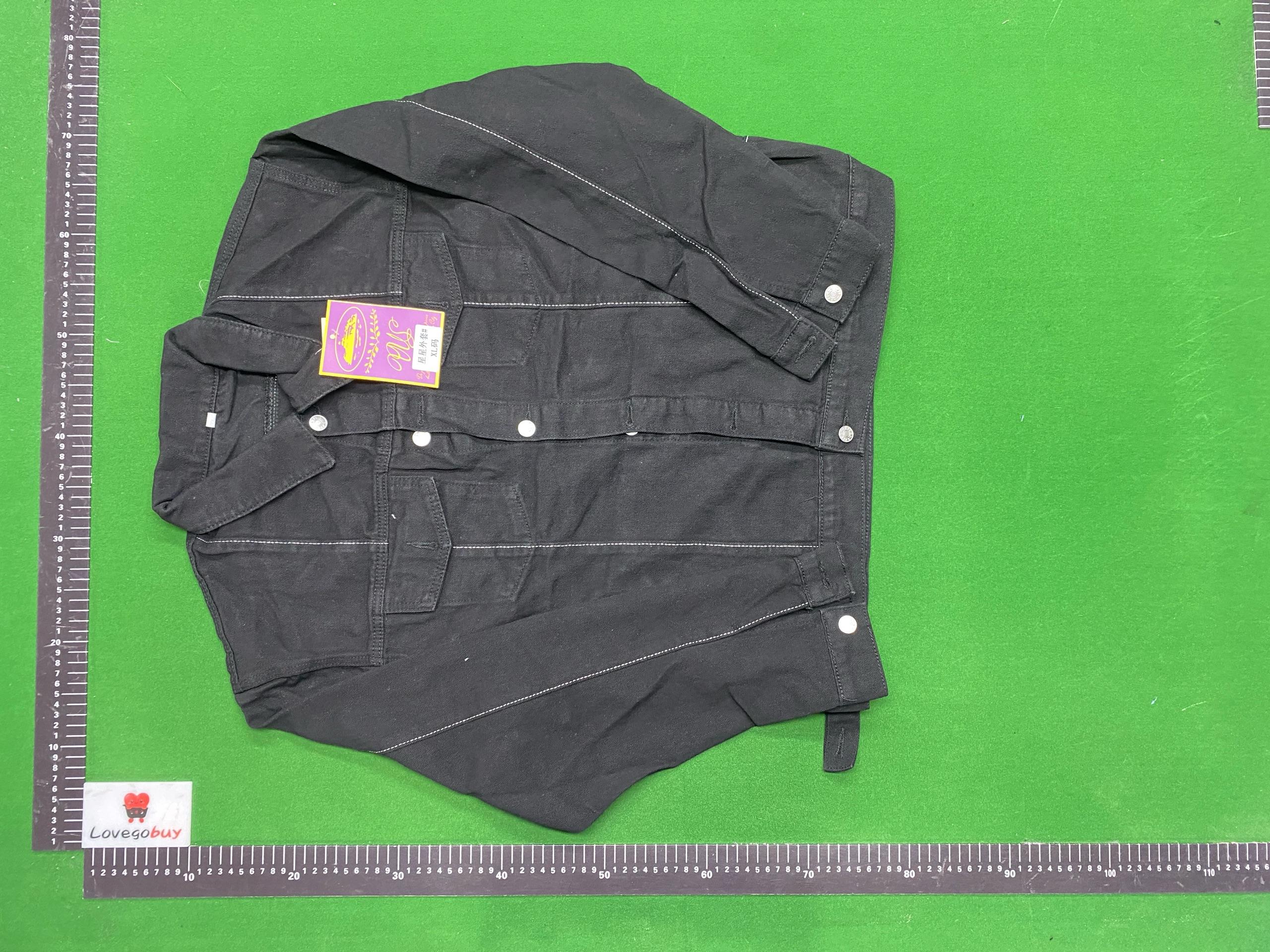 Foto QC 5 de Broken Planet Denim Shorts Loose Black