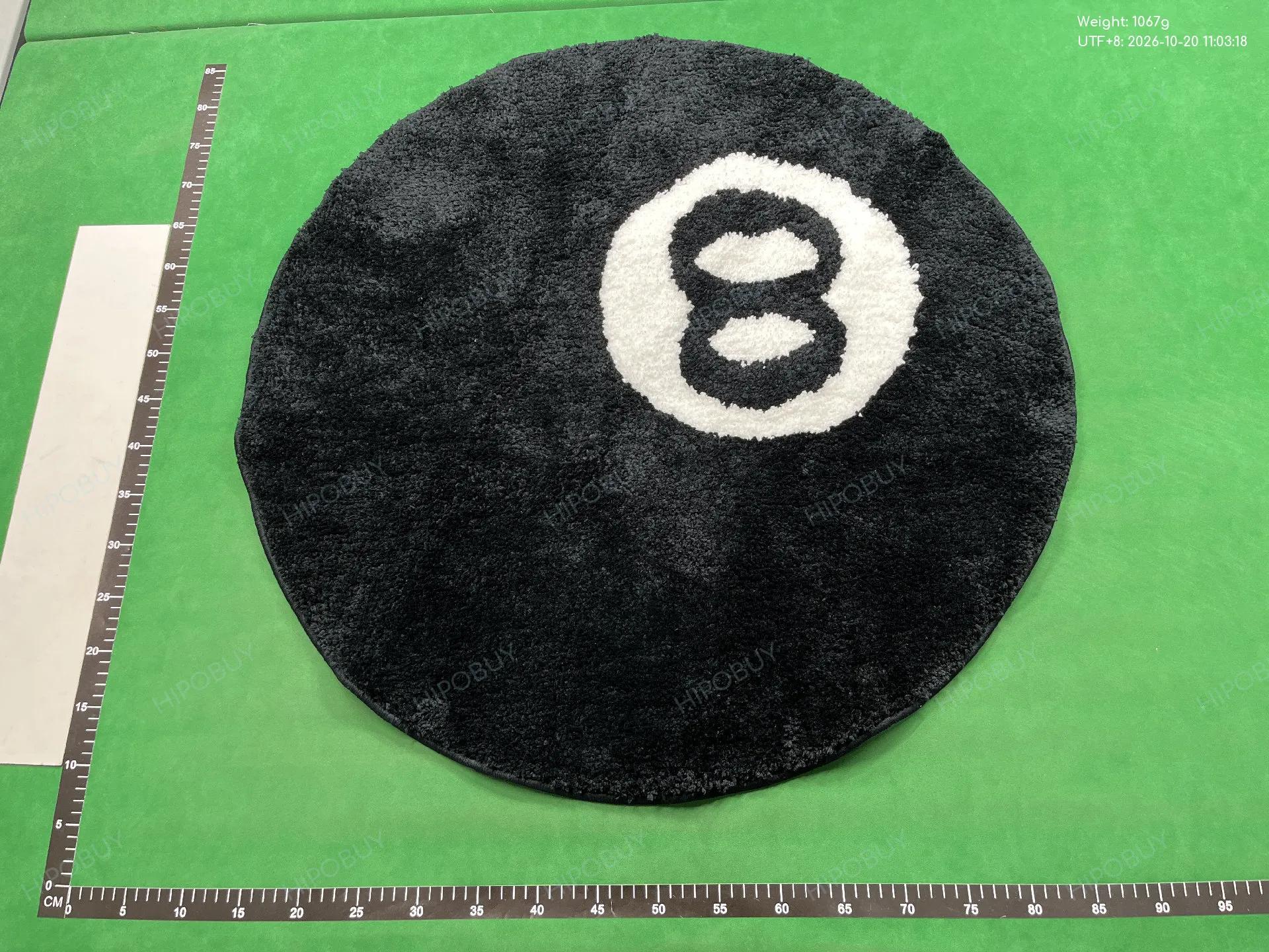 Foto QC 3 de Stussy 8-Ball Rug Black
