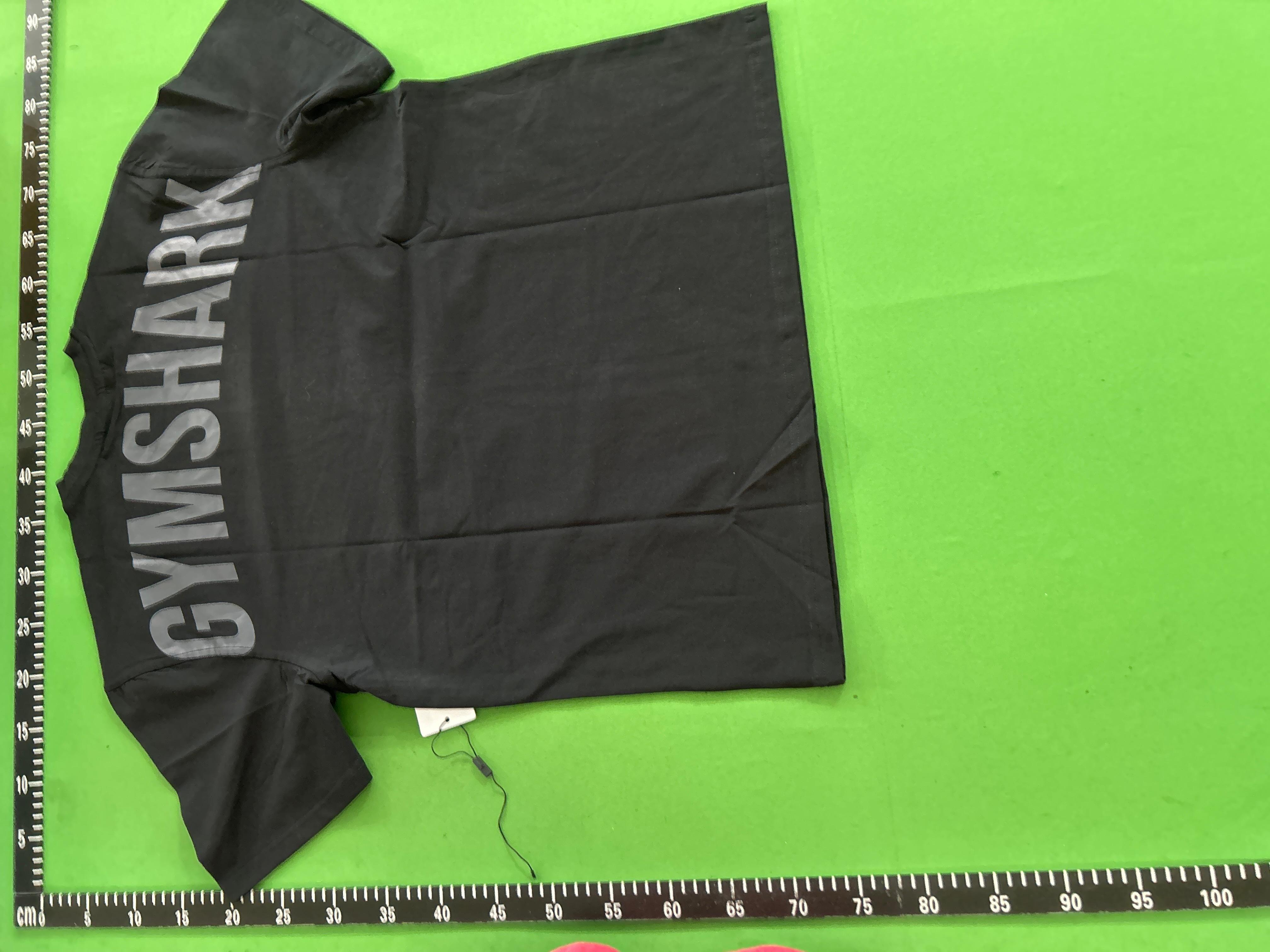 Foto QC 4 de Gymshark Power T-shirt Arched Back Logo Black