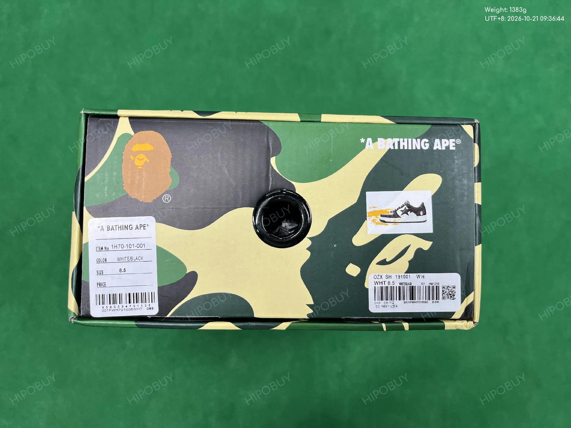Foto QC 8 de Bape Bapesta Low ABC Camo Blue 1H20191045-BLU