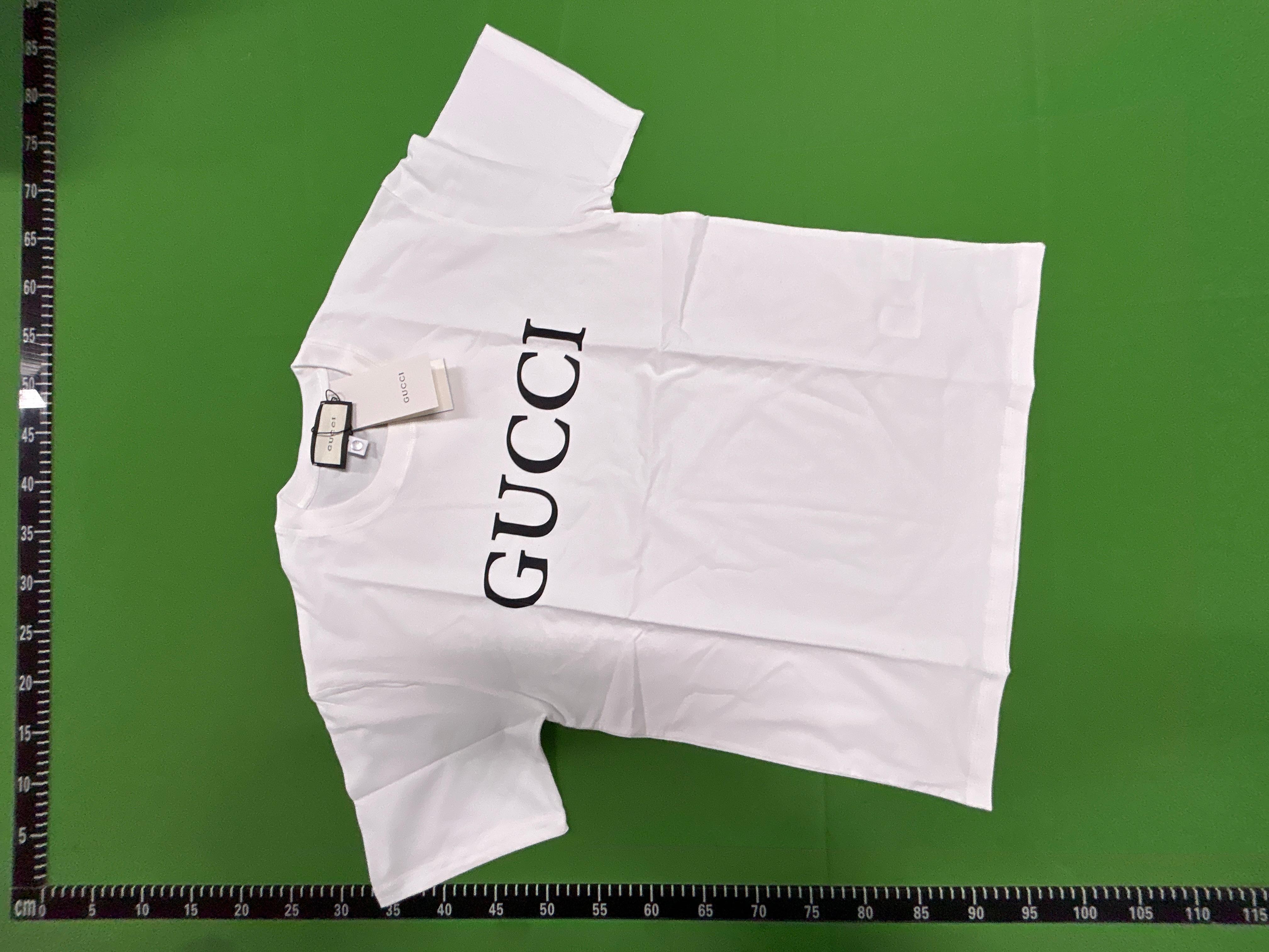Foto QC 3 de Gucci T-shirt UGCCI Logo Burgundy