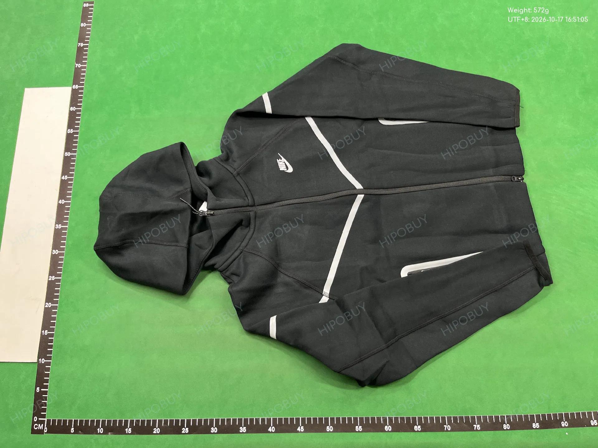 Foto QC 2 de Unbranded Reflective Tracksuit Set 2-Piece Grey