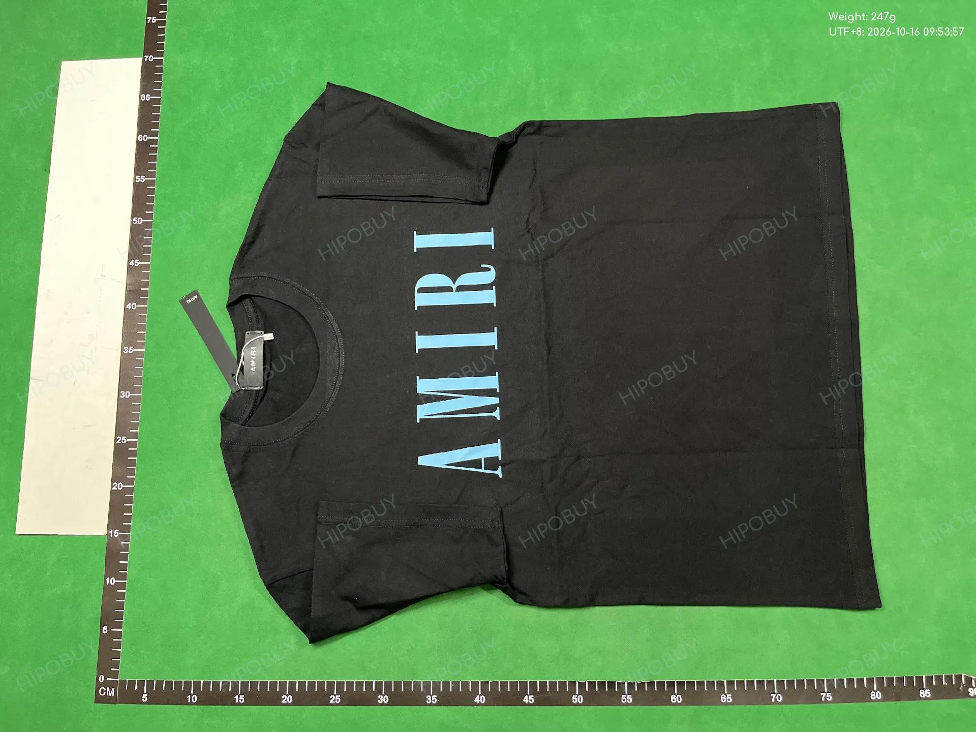 Foto QC 6 de Amiri T-shirt Logo Printed Black