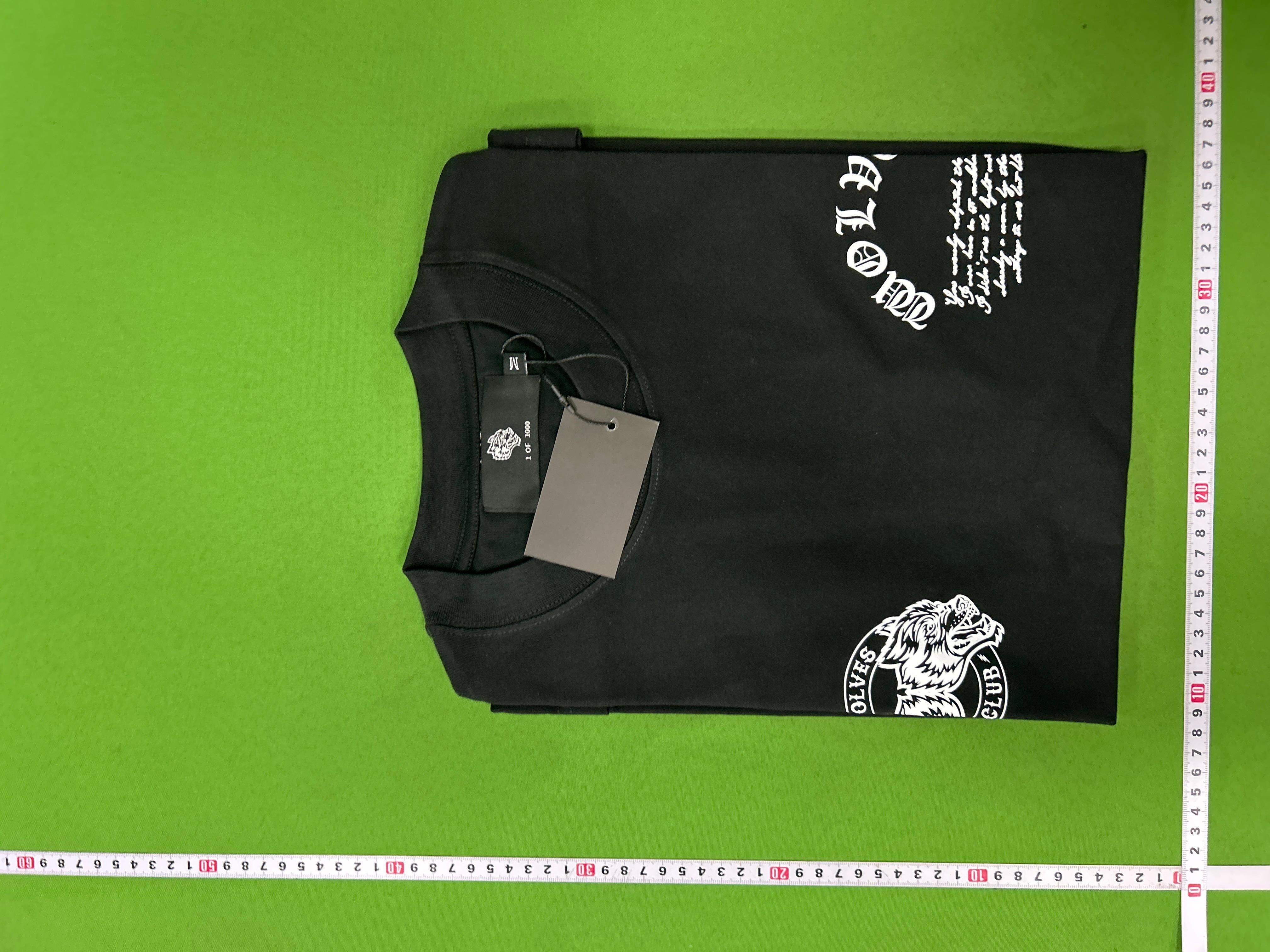 Foto QC 1 de Darc Sport Dragon Ball Z Wolves Forever T-shirt Goku Print Black