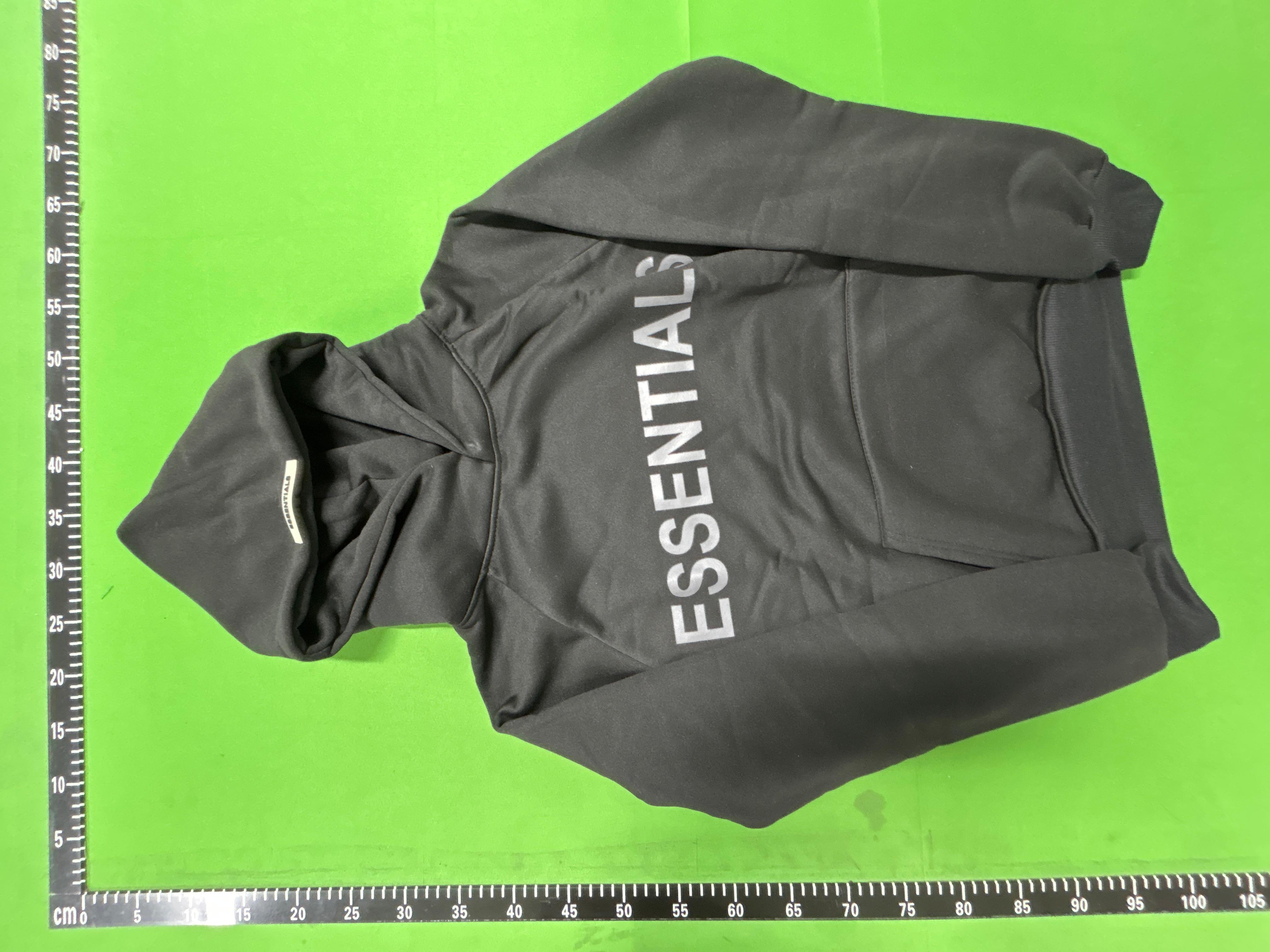 Foto QC 7 de Fear of God Essentials Zip Sweater Fleece Hooded Taupe