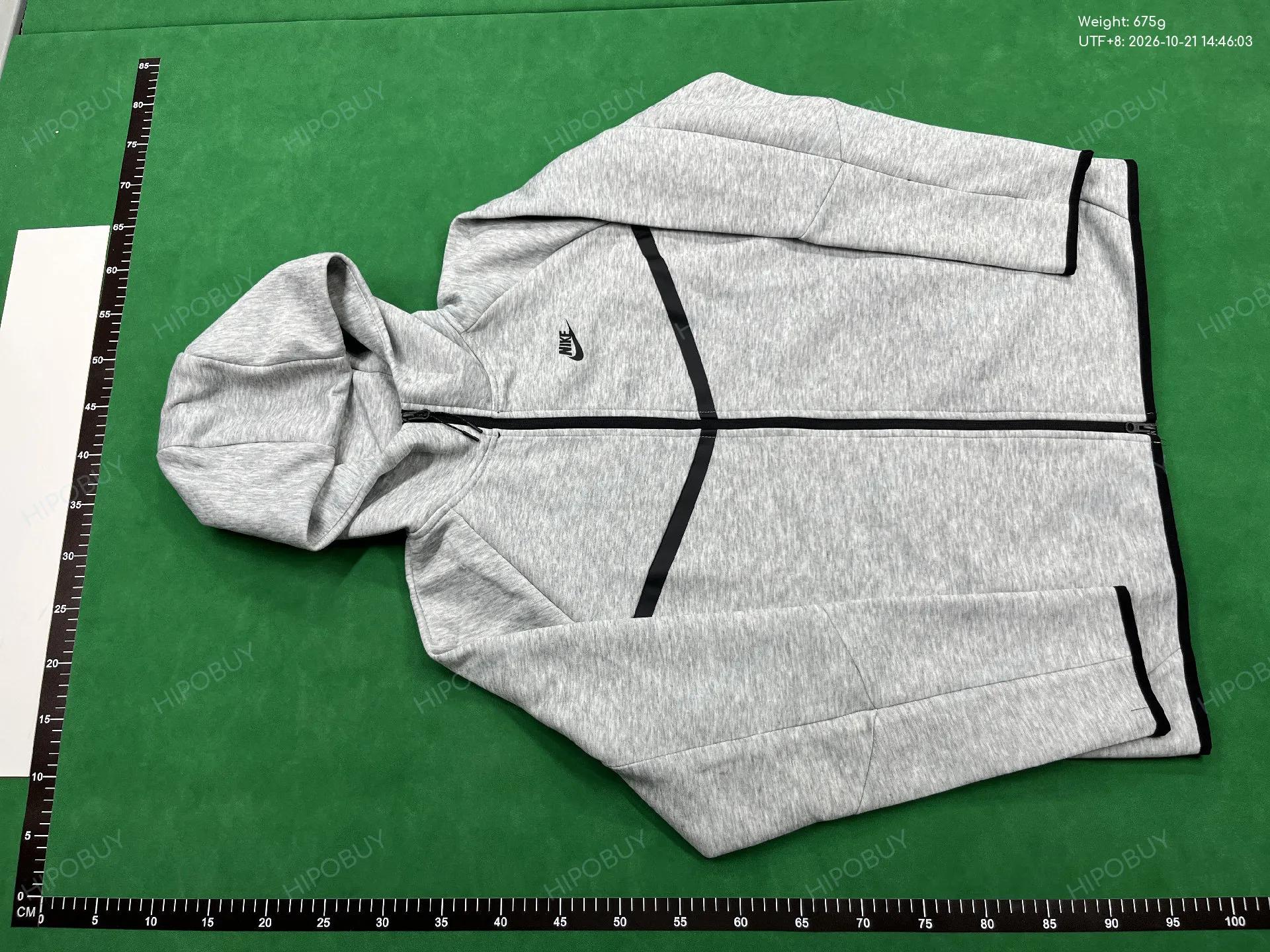 Foto QC 6 de Nike Tech Fleece Windrunner Zip Sweater Hooded Black