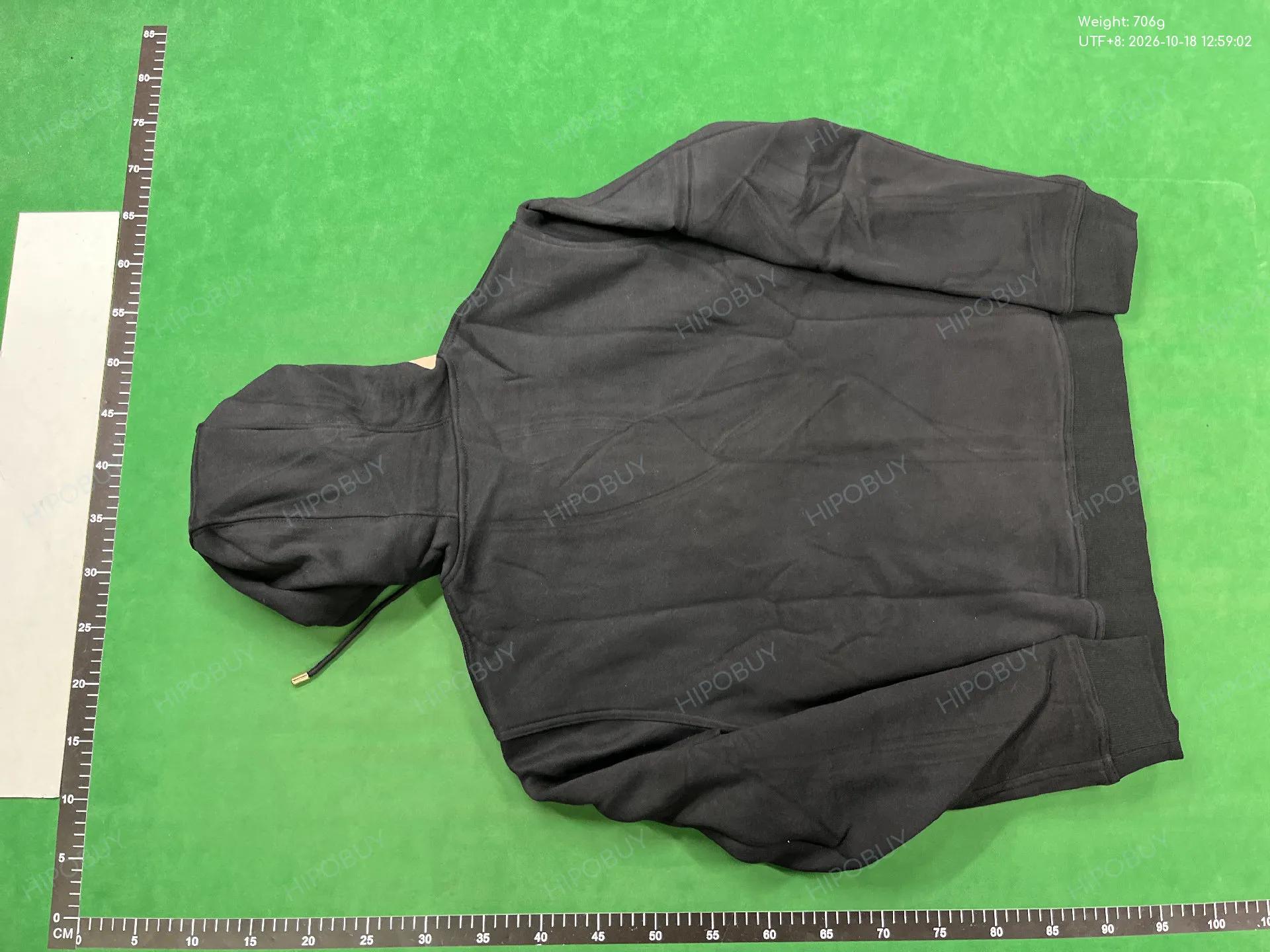 Foto QC 3 de Burberry Hooded Jacket Check Lined Black