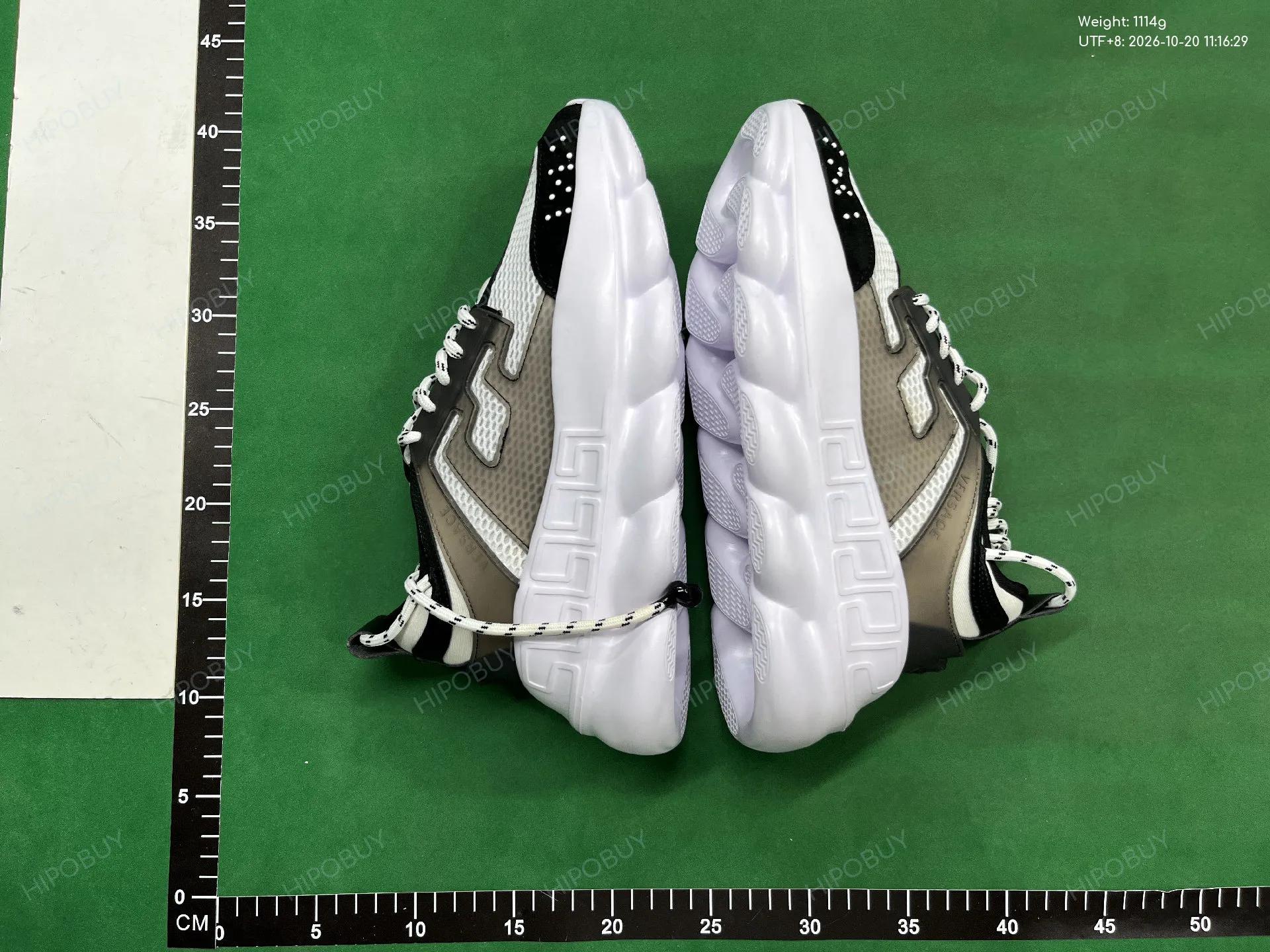 Foto QC 5 de Versace Chain Reaction Low Black White