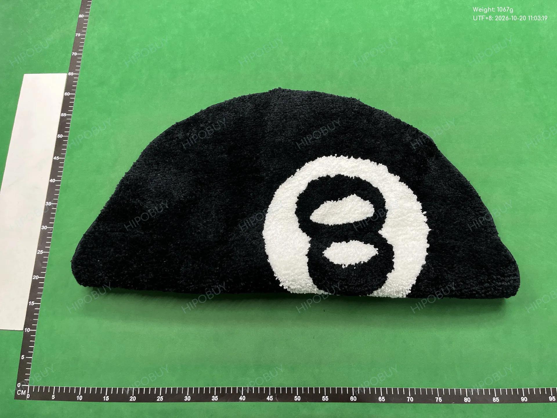Foto QC 5 de Stussy 8-Ball Rug Black